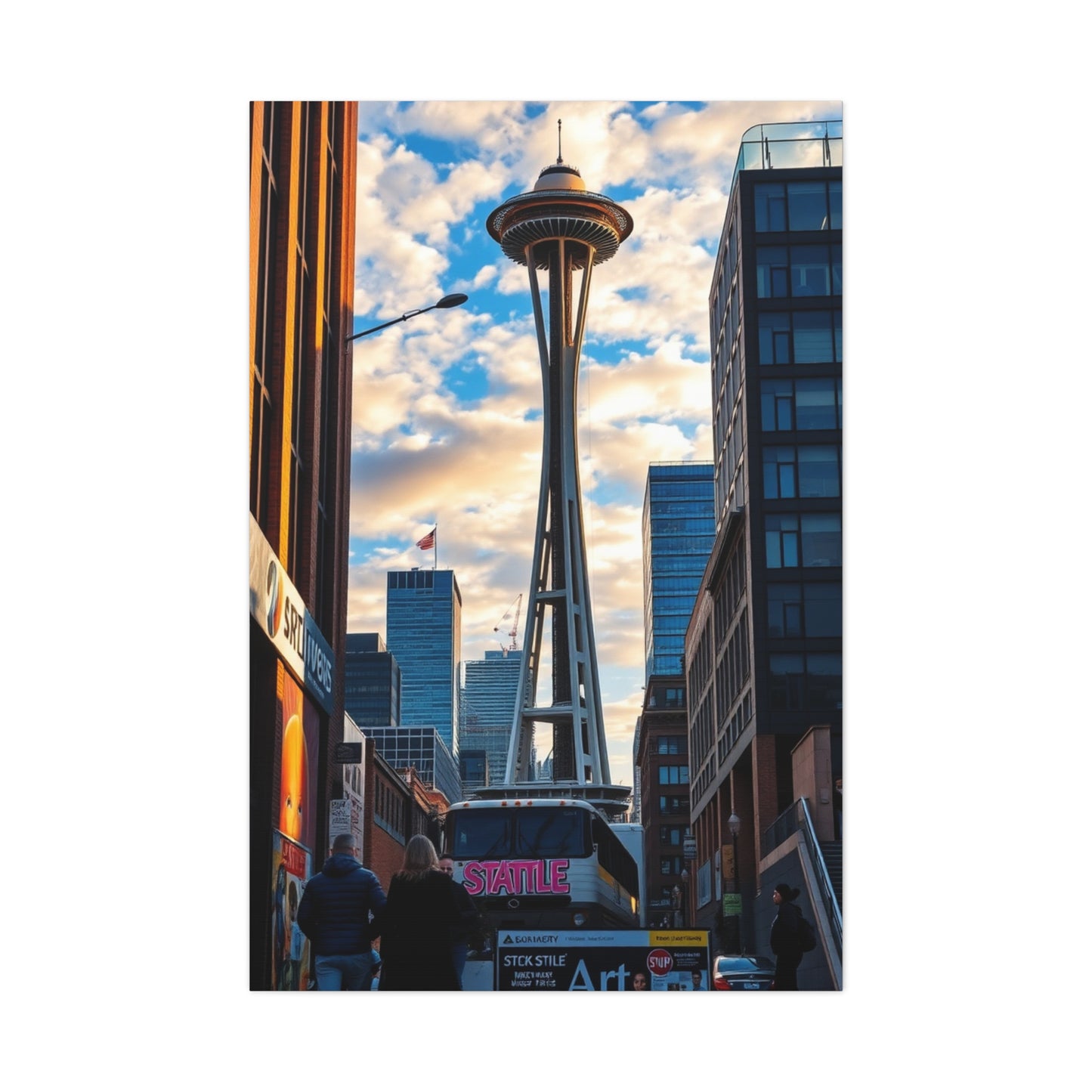 Seattle Art Supreme Gallery Wall Art & Canvas Print
