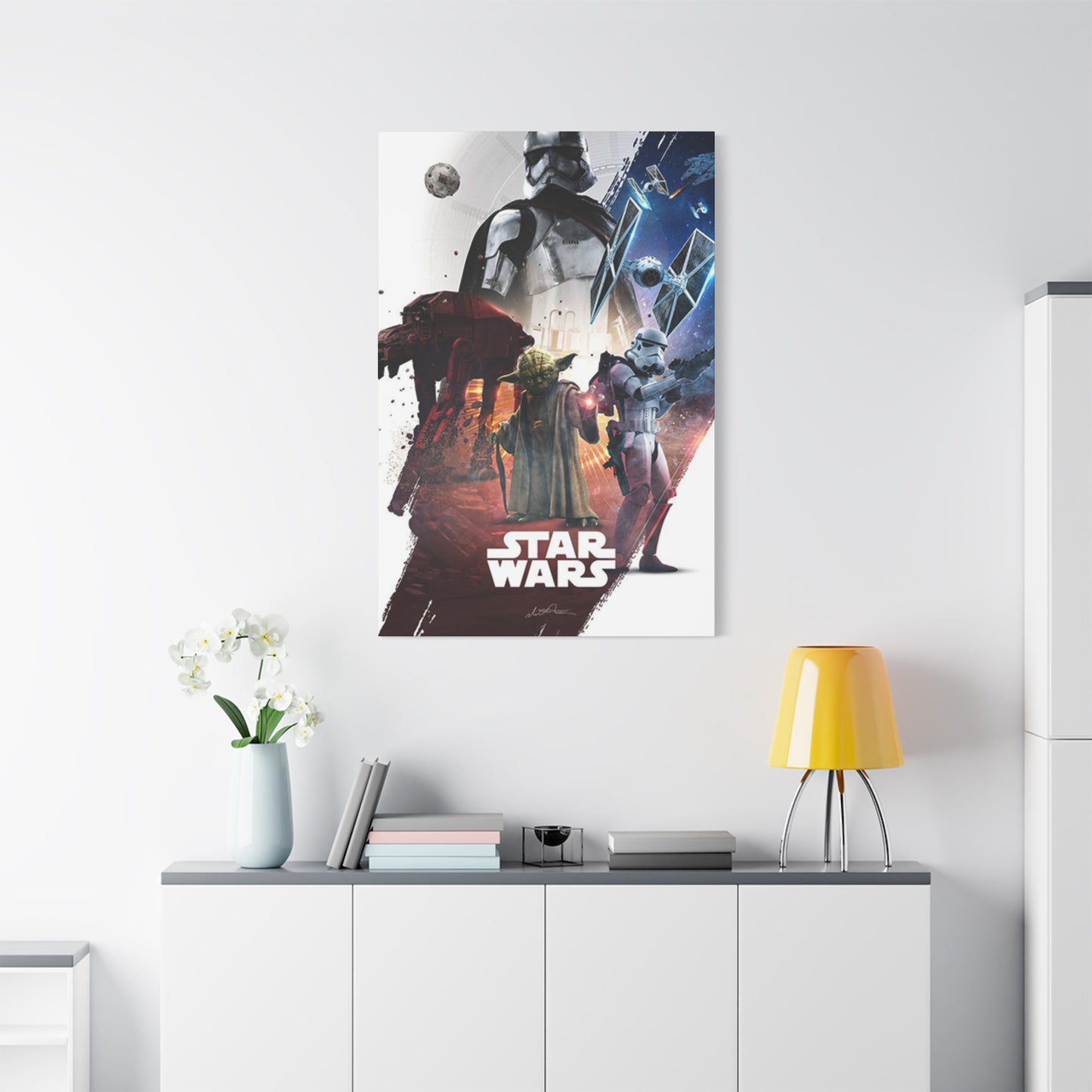 The Star War Poster Wall Art & Canvas Prints