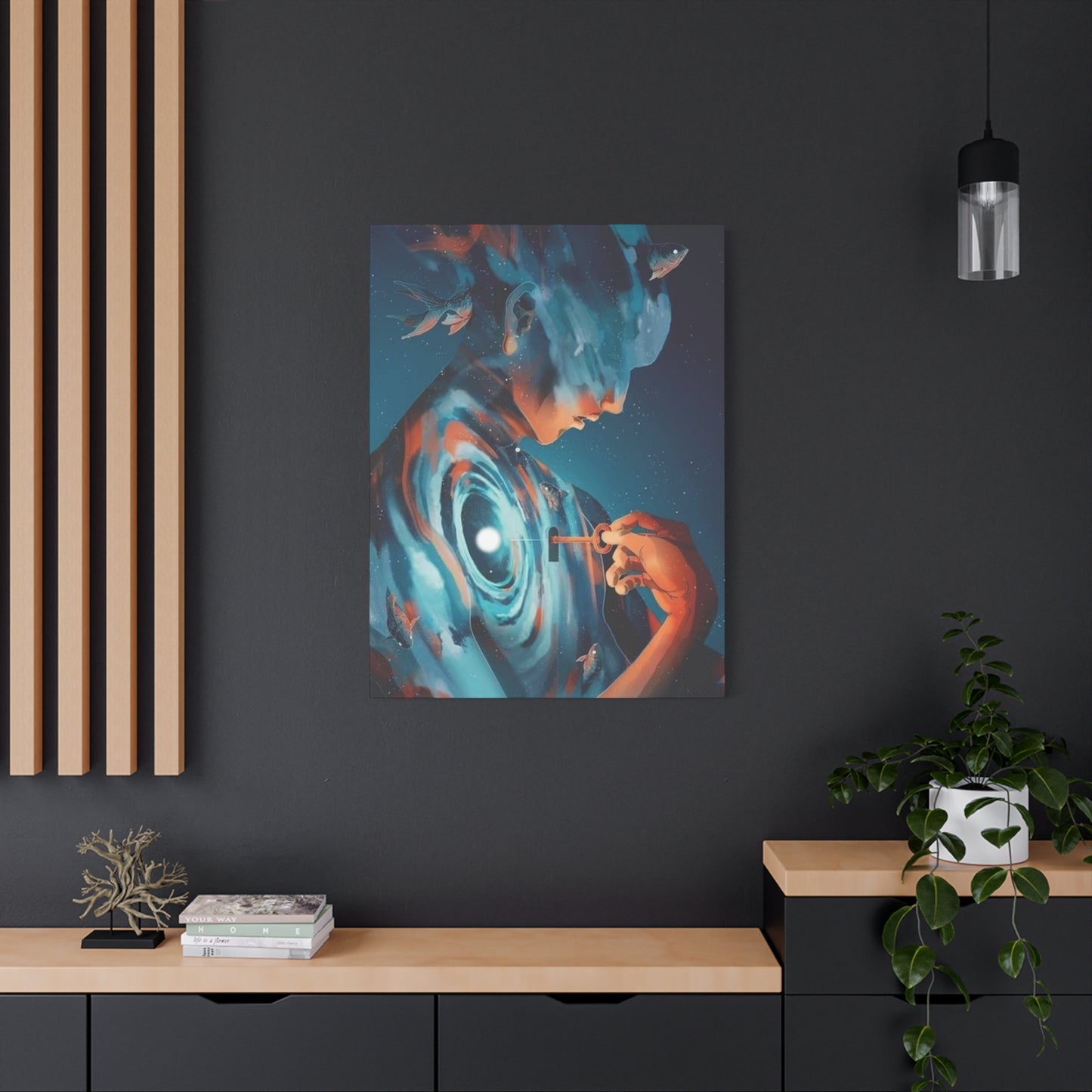 Female Key & Hole Spiritual Wall Art & Canvas Prints