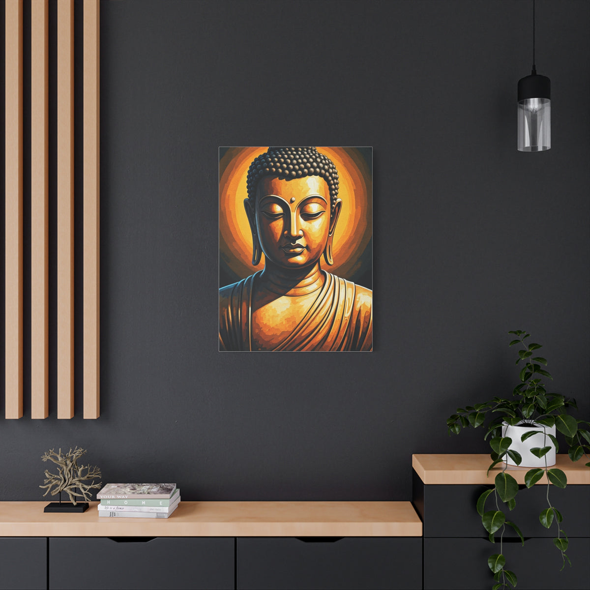 Enlightened Aura Buddha Wall Art & Canvas Prints