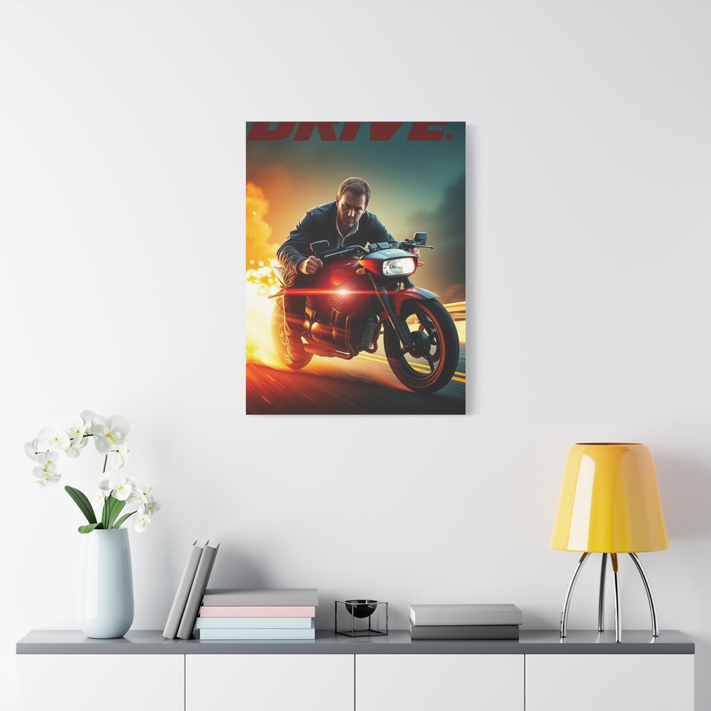 Drive (Film) Art Refined Canvas Wall Art & Canvas Print