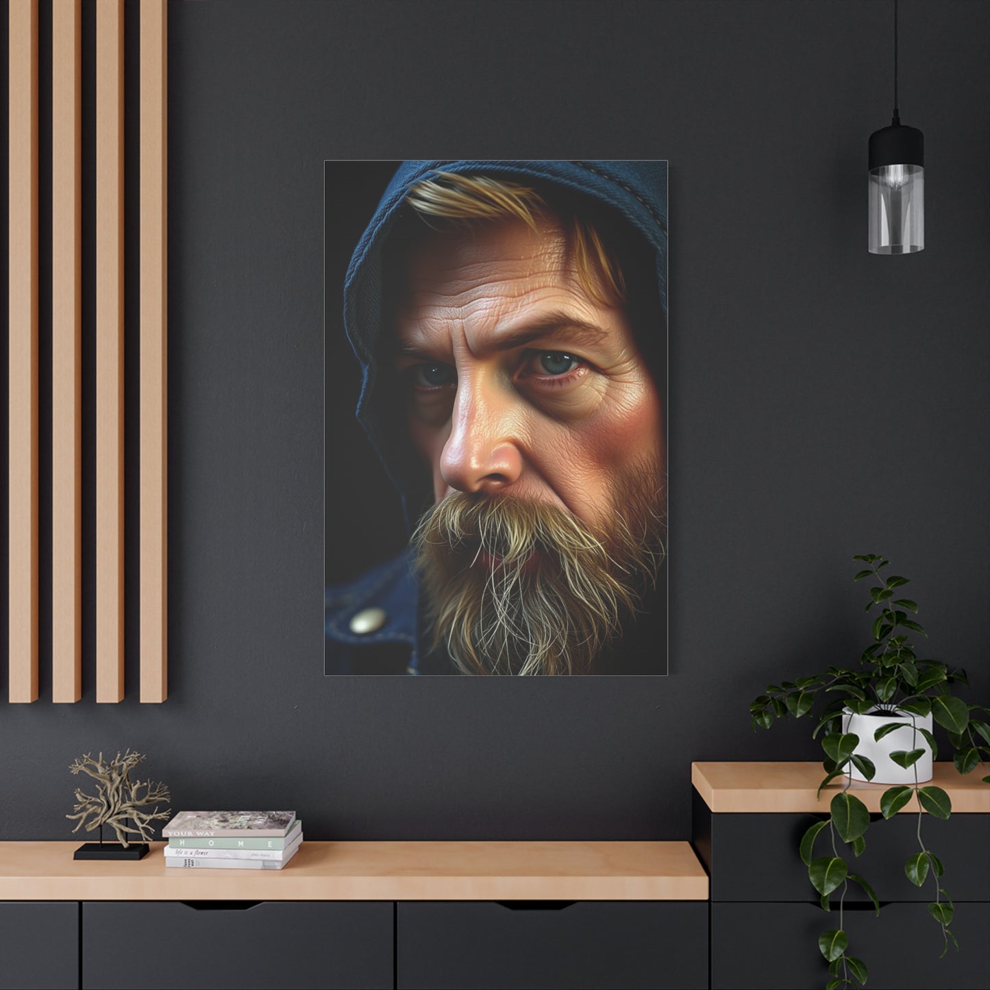 Denim and Leather Art Supreme Gallery Wall Art & Canvas Print