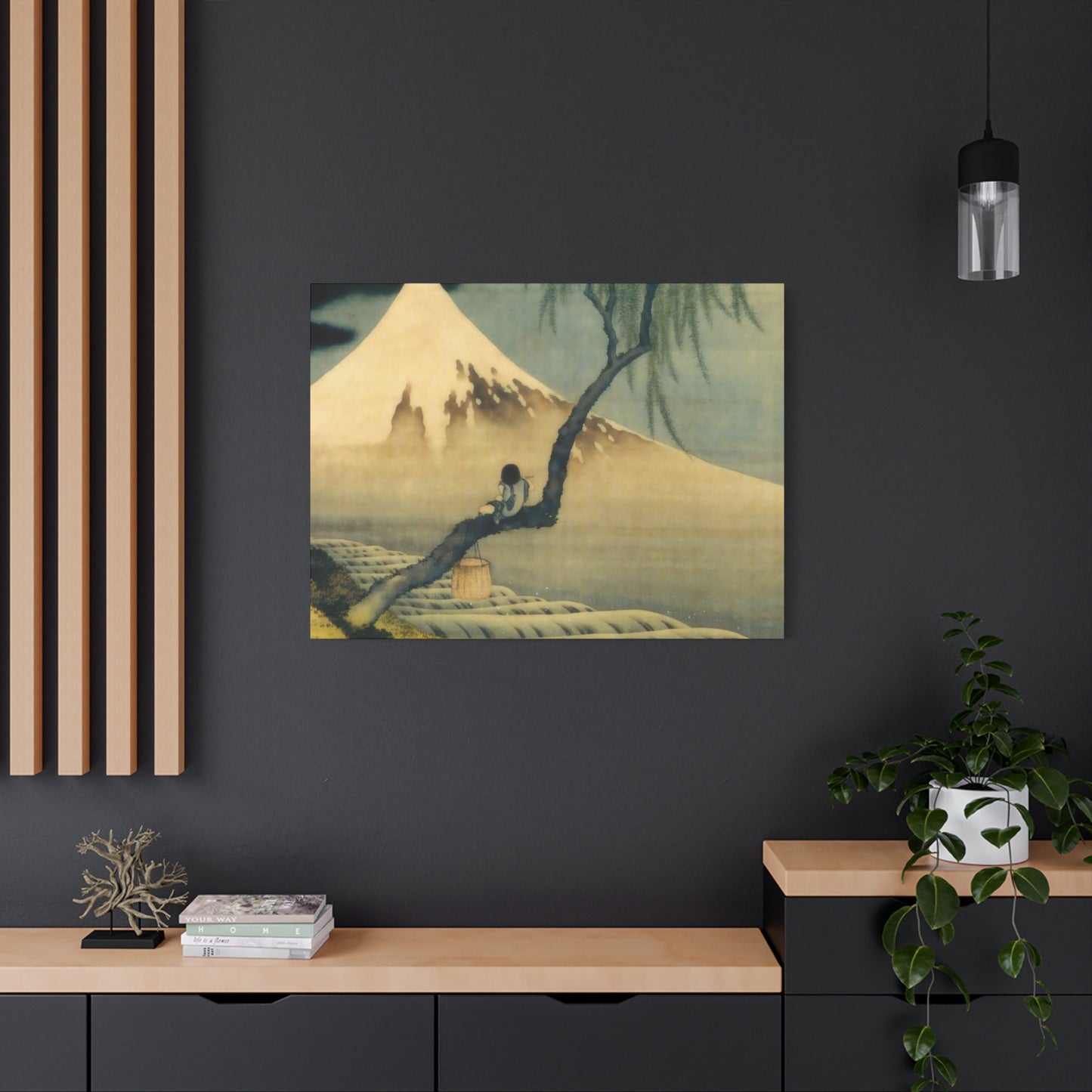 Katsushika Hokusai Boy On Mount Fuji Wall Art & Canvas Prints