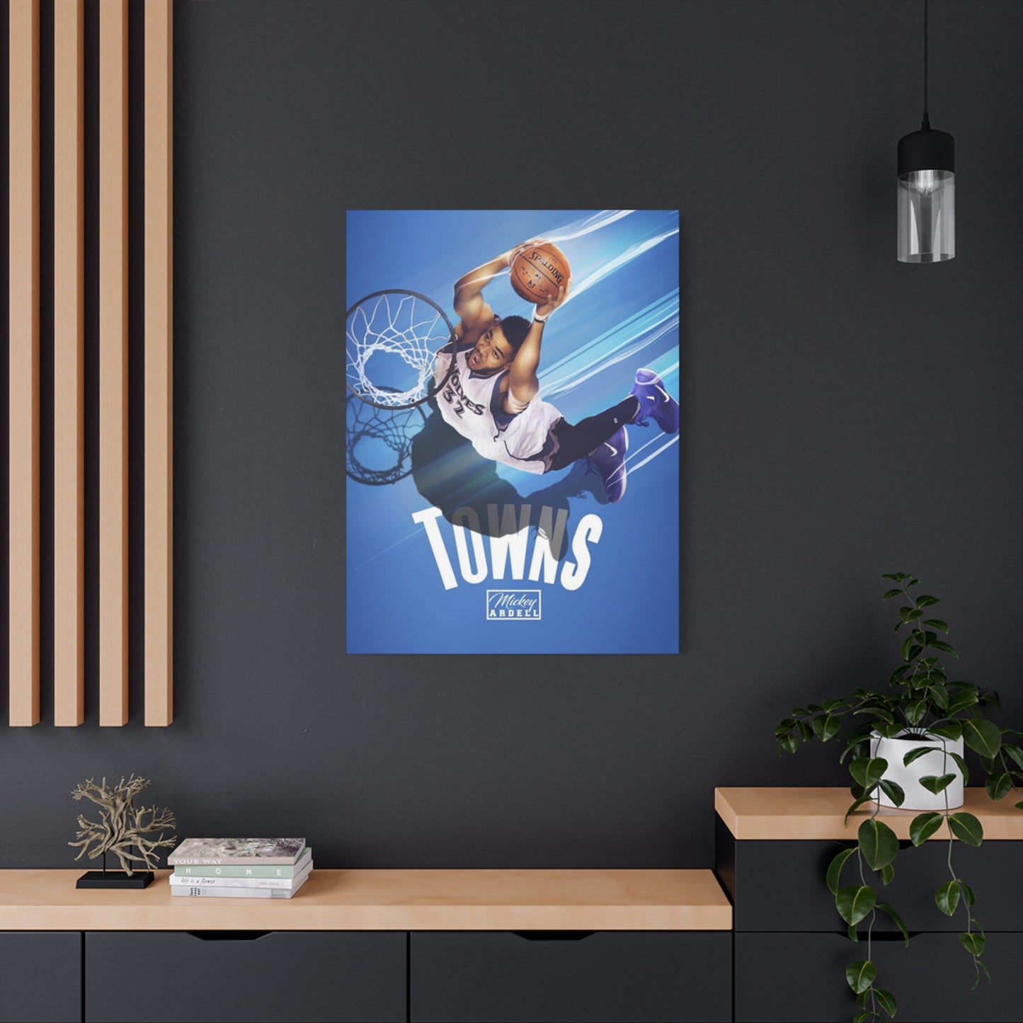Towns Basketball Poster Wall Art & Canvas Prints