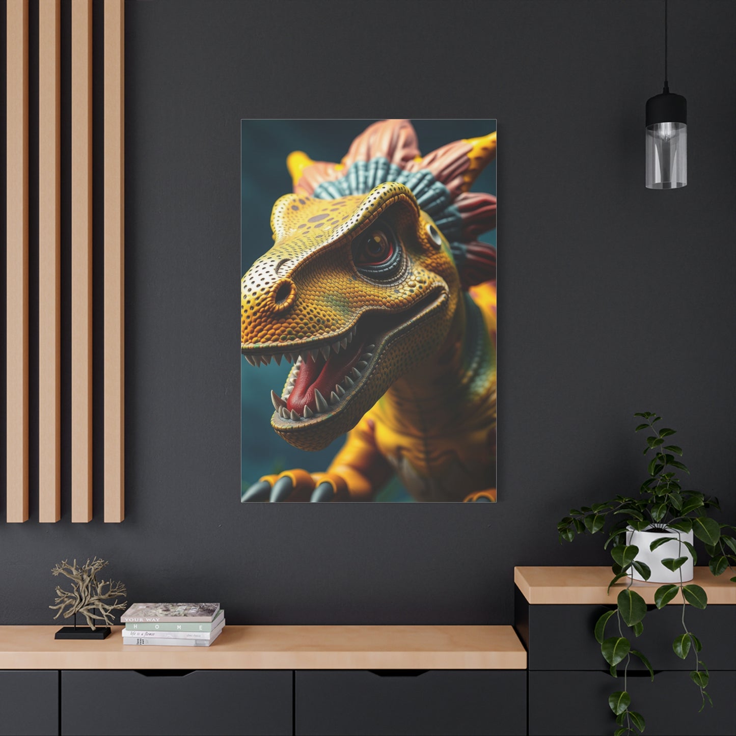 Kid’s Dinosaur Art Supreme Gallery Wall Art & Canvas Print