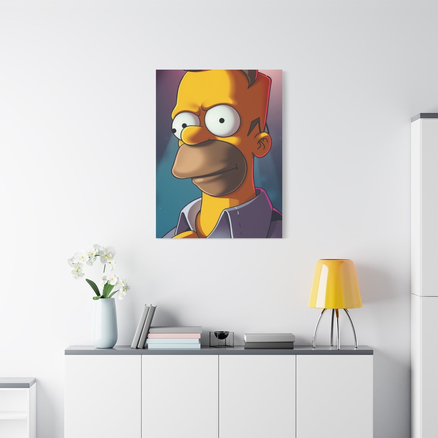 The Simpsons Art Luxury Canvas Wall Art & Canvas Print