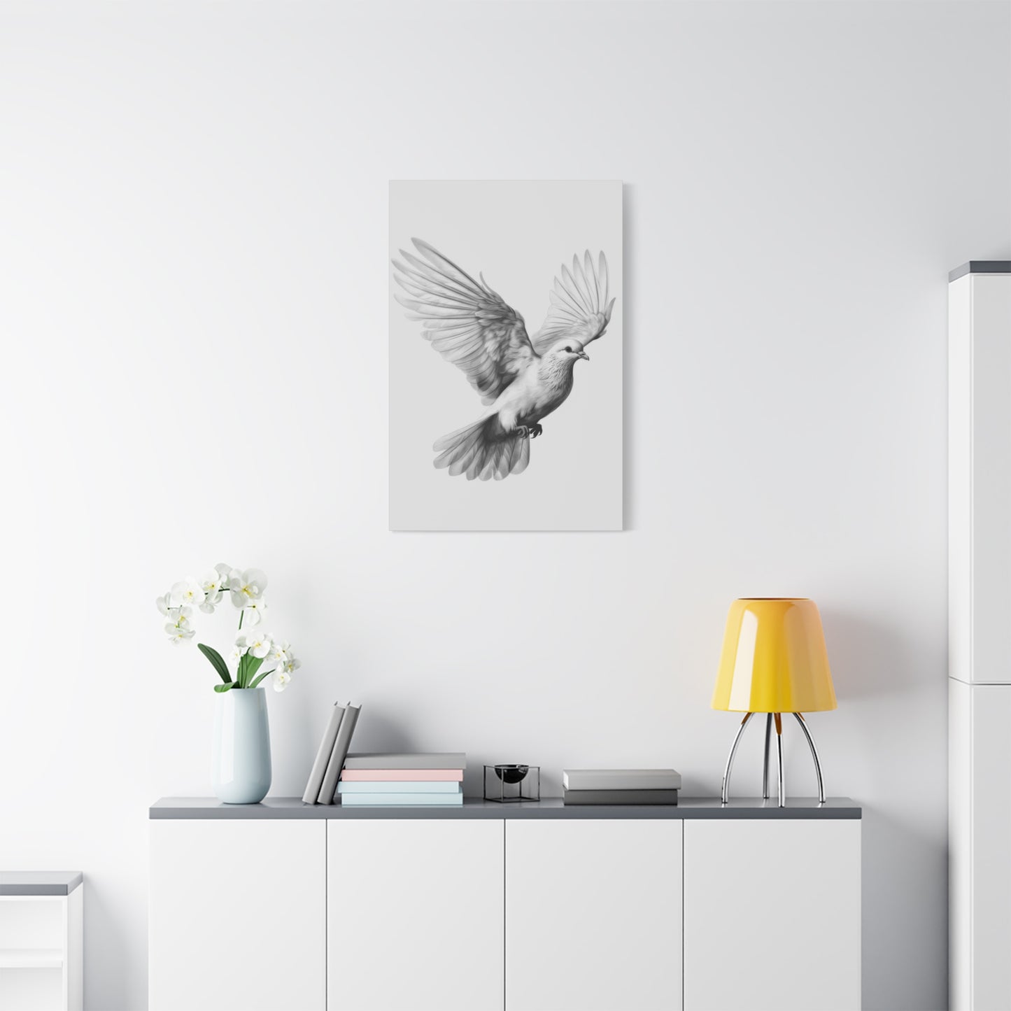 Dove Grey Wall Art & Canvas Prints