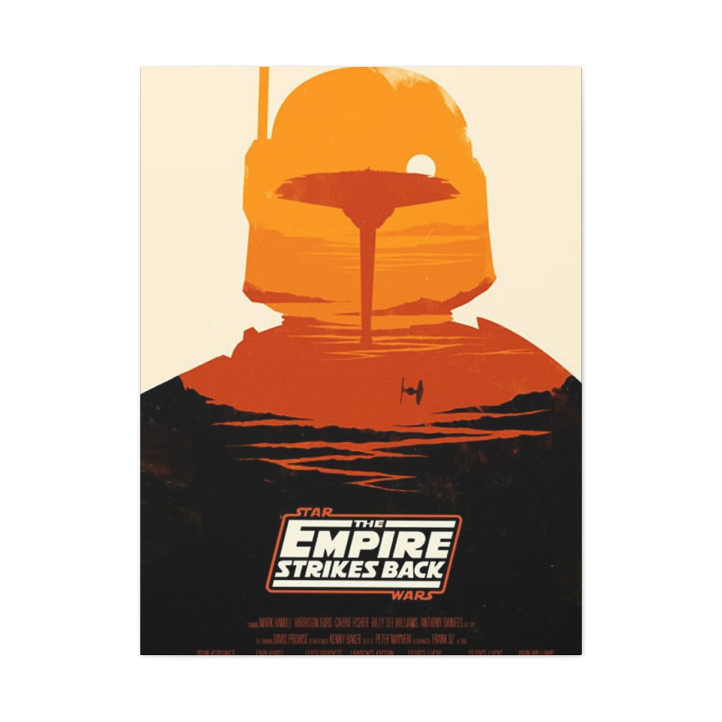 The Empire Strike Back Poster Wall Art & Canvas Prints