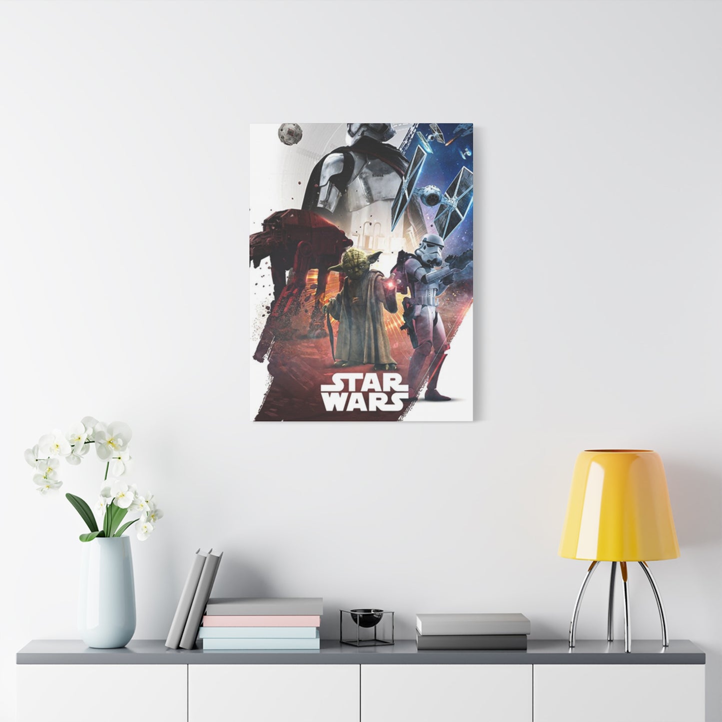 The Star War Poster Wall Art & Canvas Prints