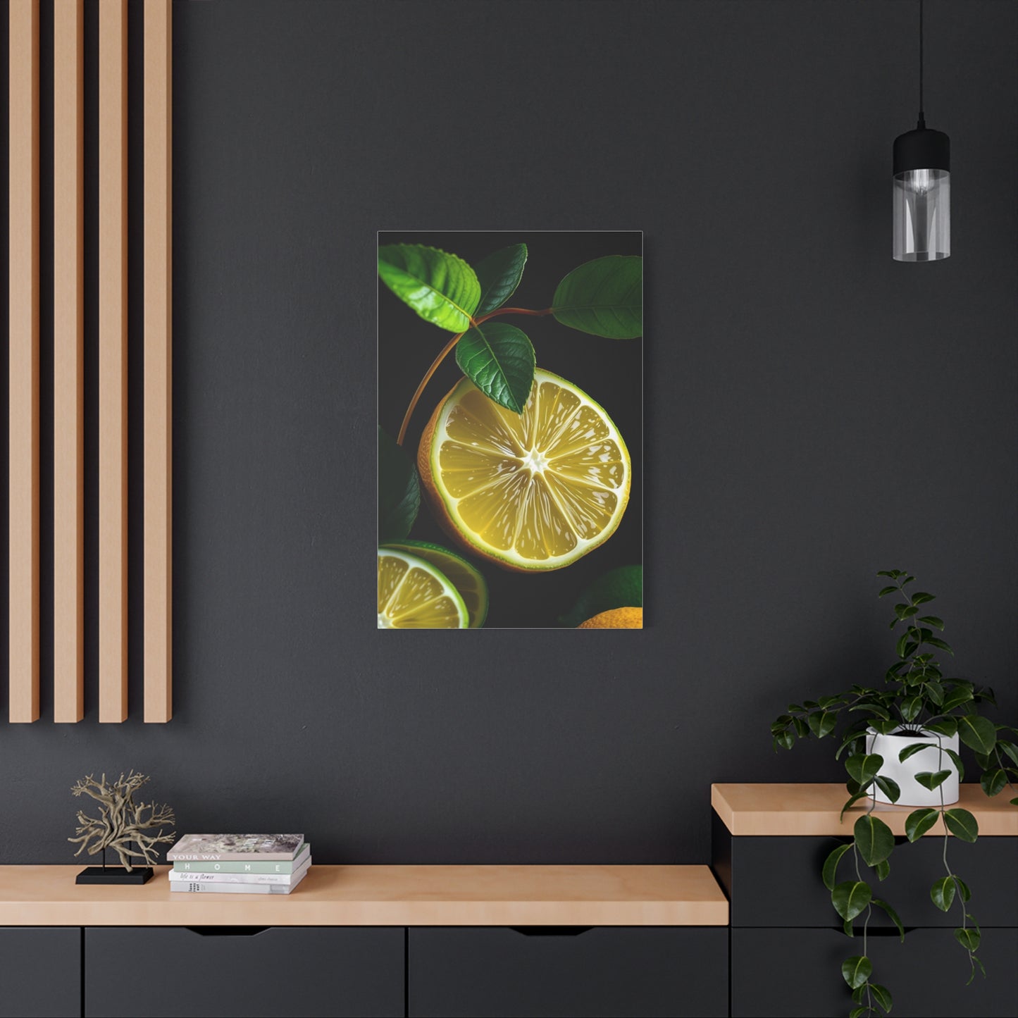 Elite Lemon & Lime Art Vision Wall Art & Canvas Print