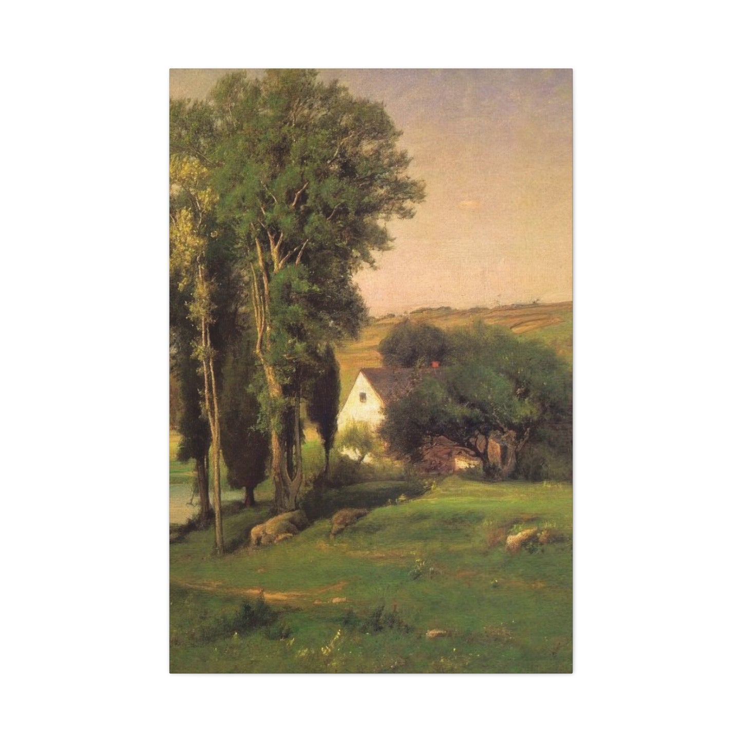 Old Homestead George Inness Wall Art & Canvas Prints