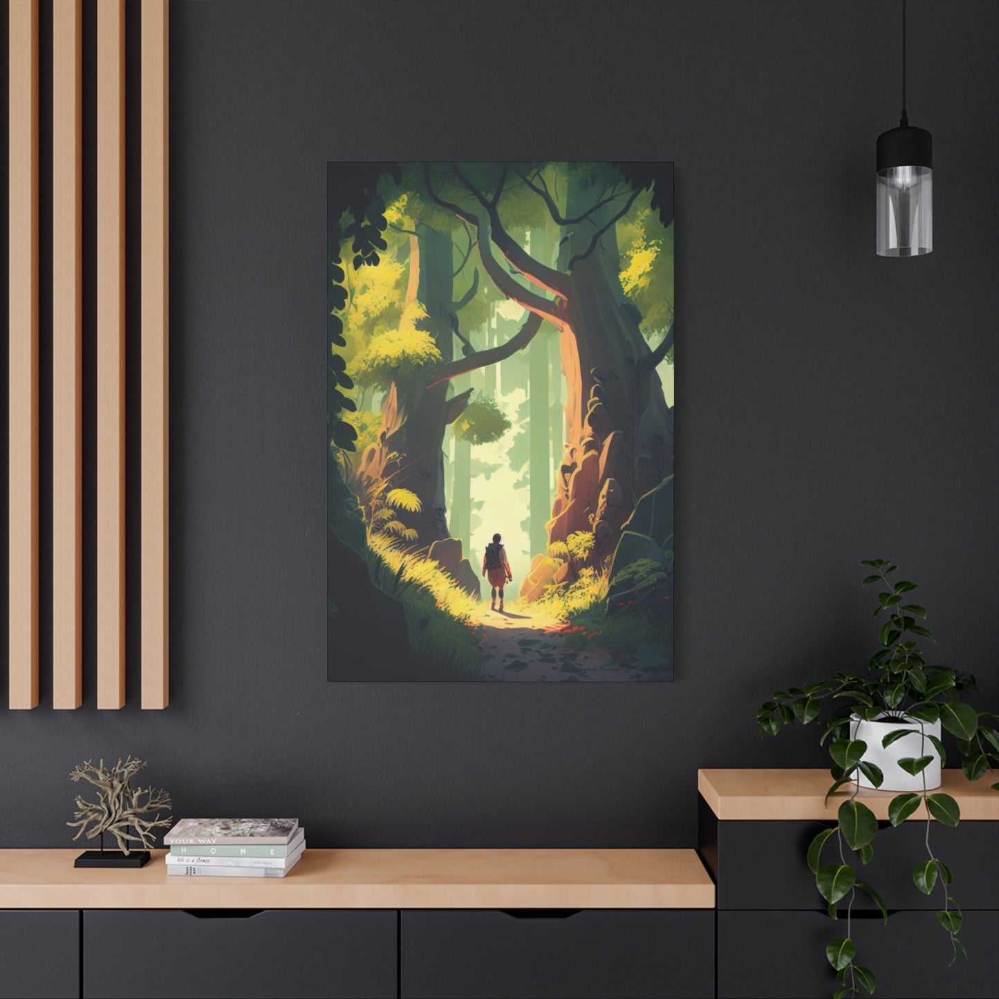 Treading Through Forest Wall Art & Canvas Prints