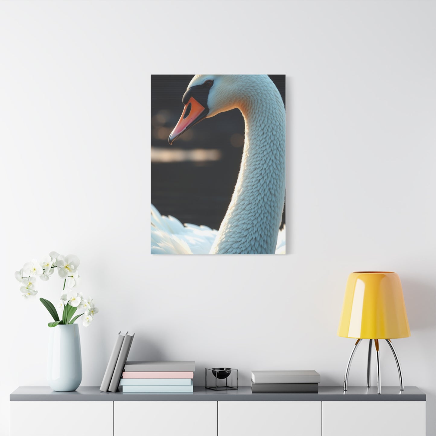 Swan Art Luxury Canvas Wall Art & Canvas Print