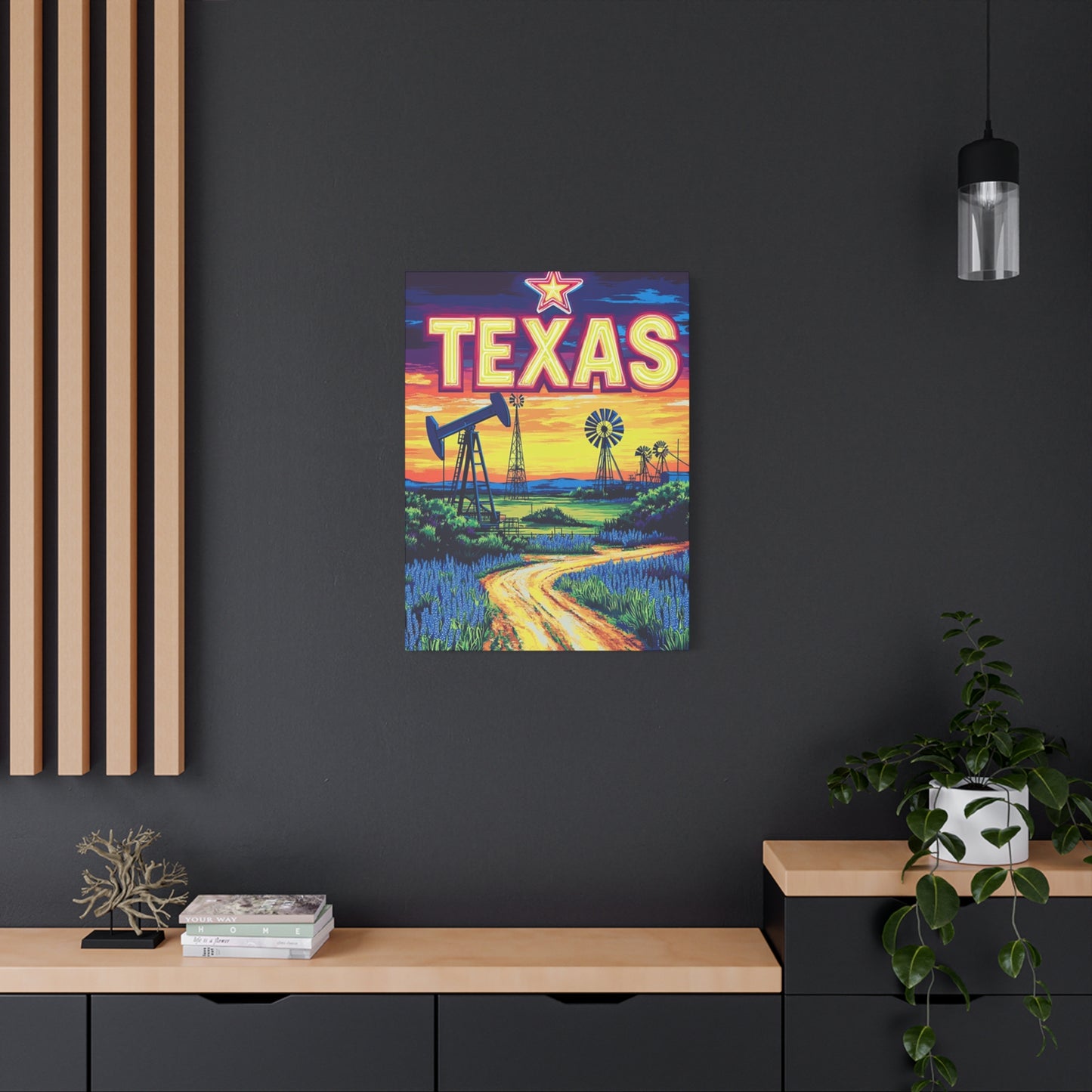 Texas Landscape Painting Wall Art & Canvas Prints