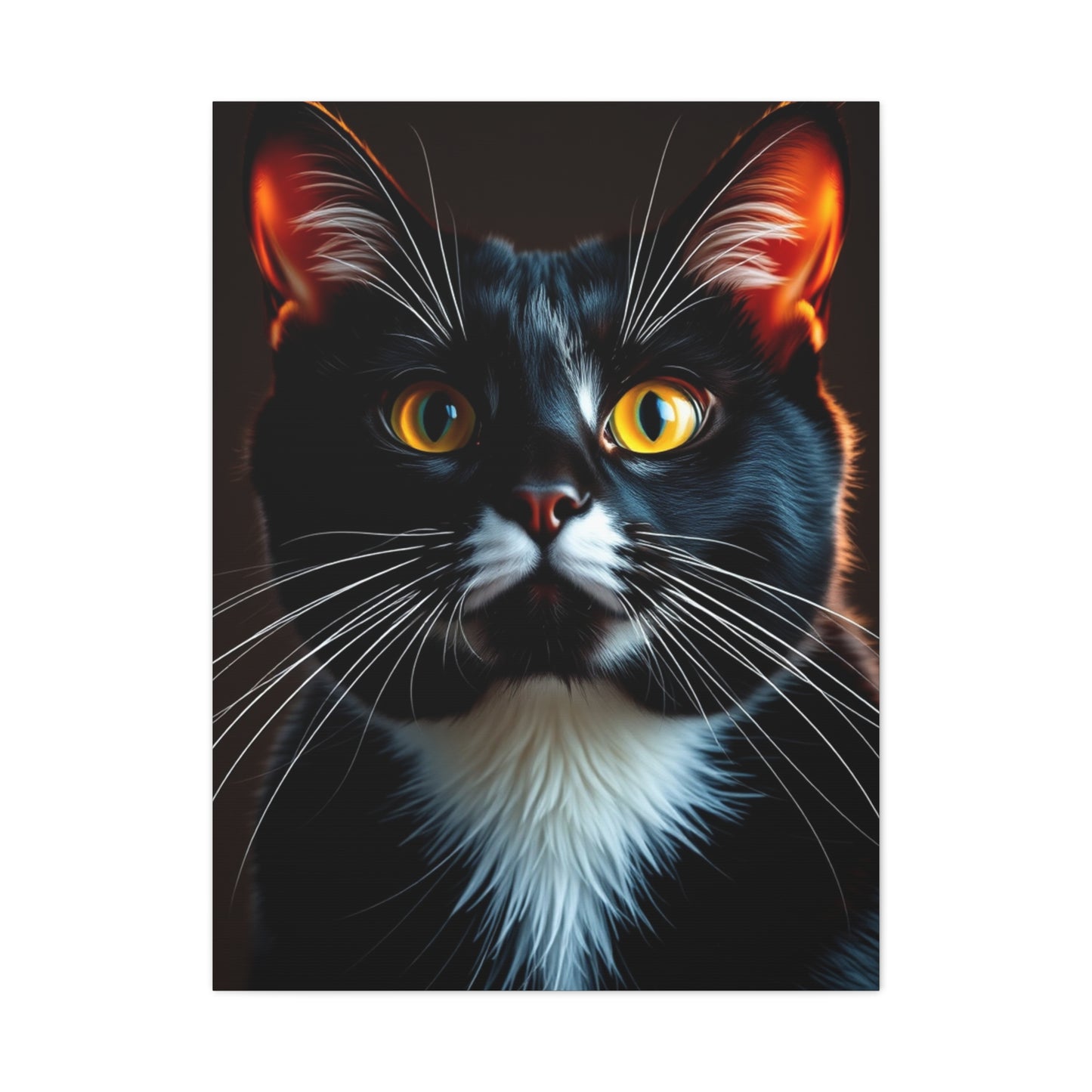 Tuxedo Cat Art Supreme Gallery Wall Art & Canvas Print
