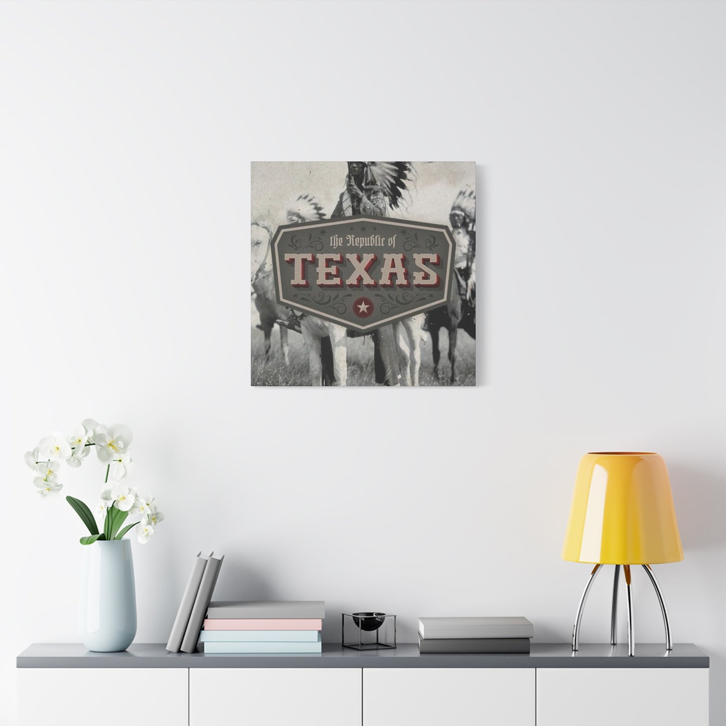 The Republic Of Texas Poster Wall Art & Canvas Prints