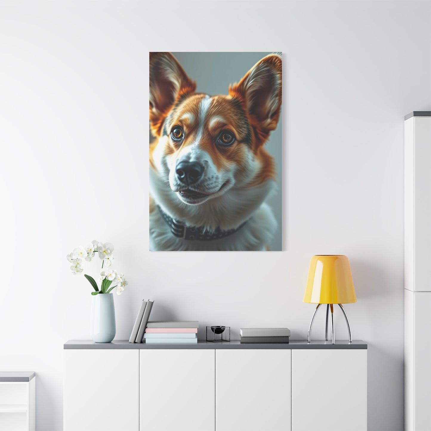 Corgi Dog Art Luxury Canvas Wall Art & Canvas Print