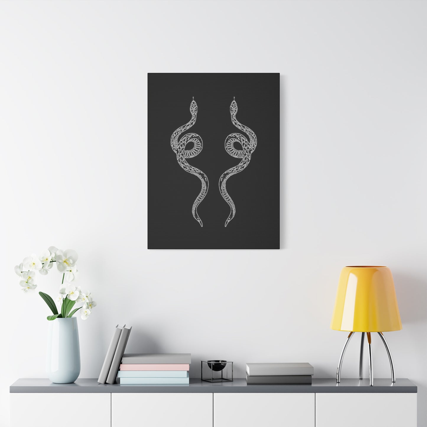 Two Snakes Poster Wall Art & Canvas Prints