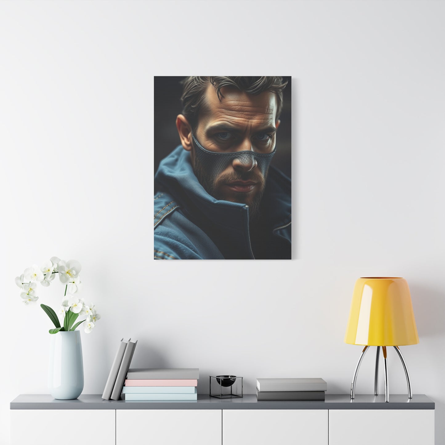 Denim and Leather Art Supreme Gallery Wall Art & Canvas Print