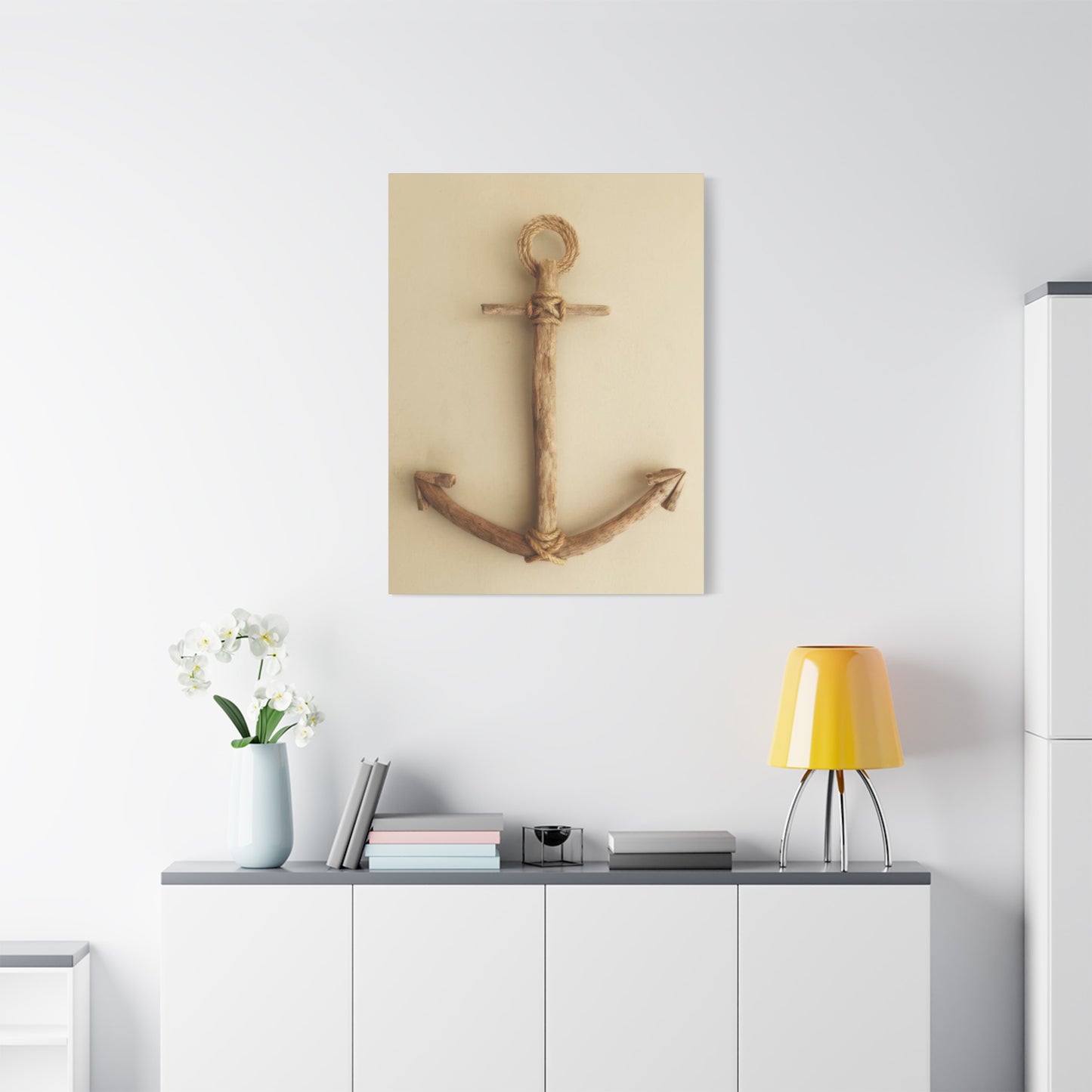 Driftwood Anchor Wall Art & Canvas Prints
