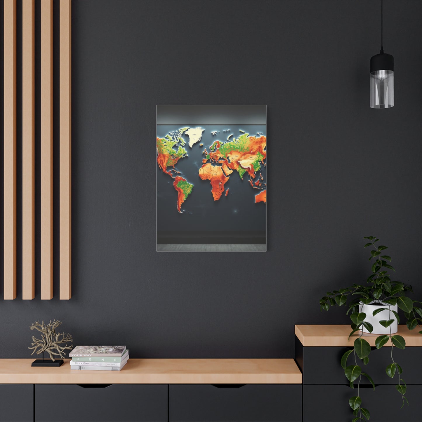 Collection World Map Art Art Wall Art & Canvas Print