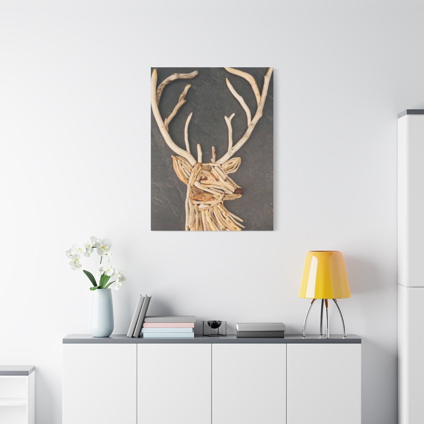Driftwood Deer Wall Art & Canvas Prints