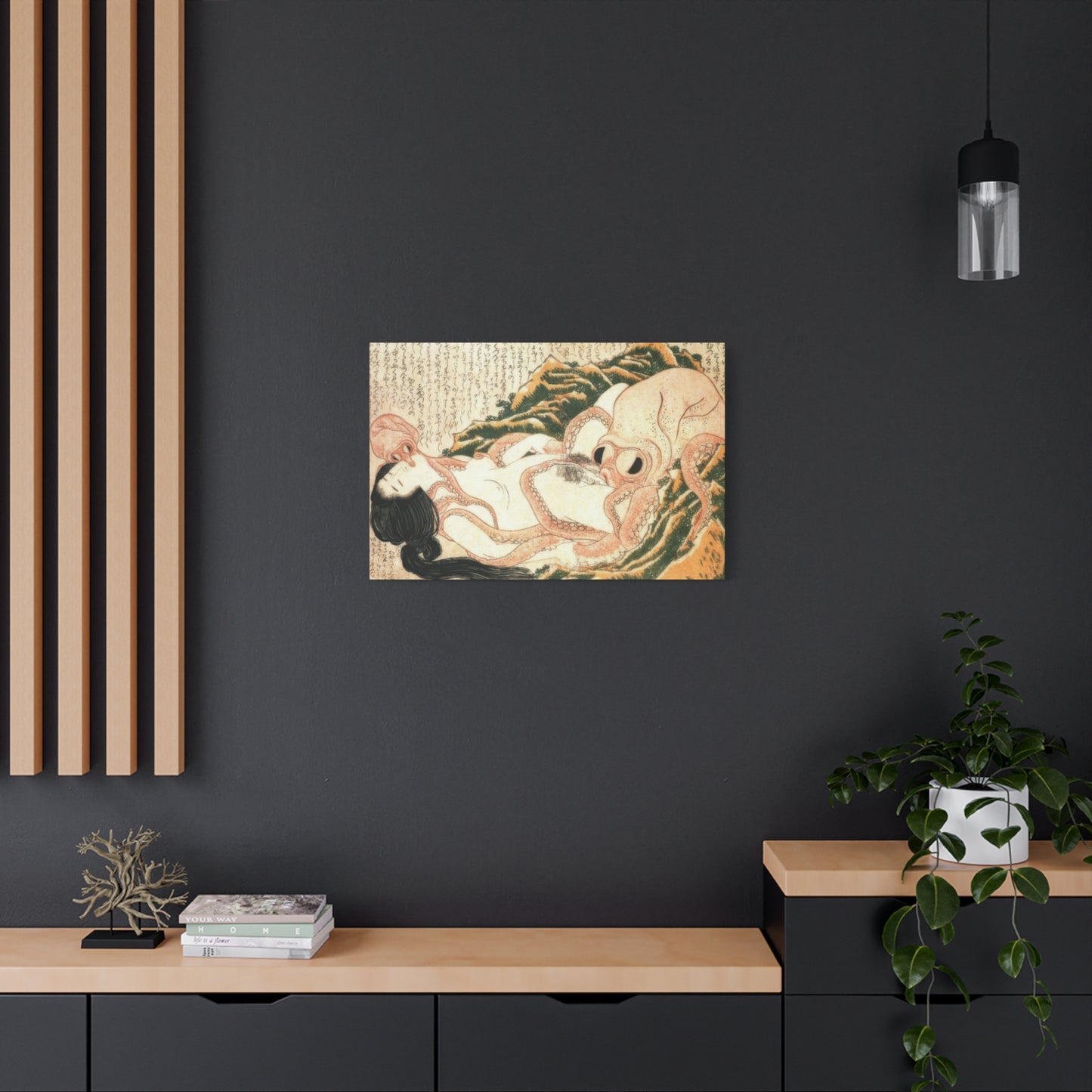 Katsushika Hokusai Dream Of The Fisherman's Wife Wall Art & Canvas Prints