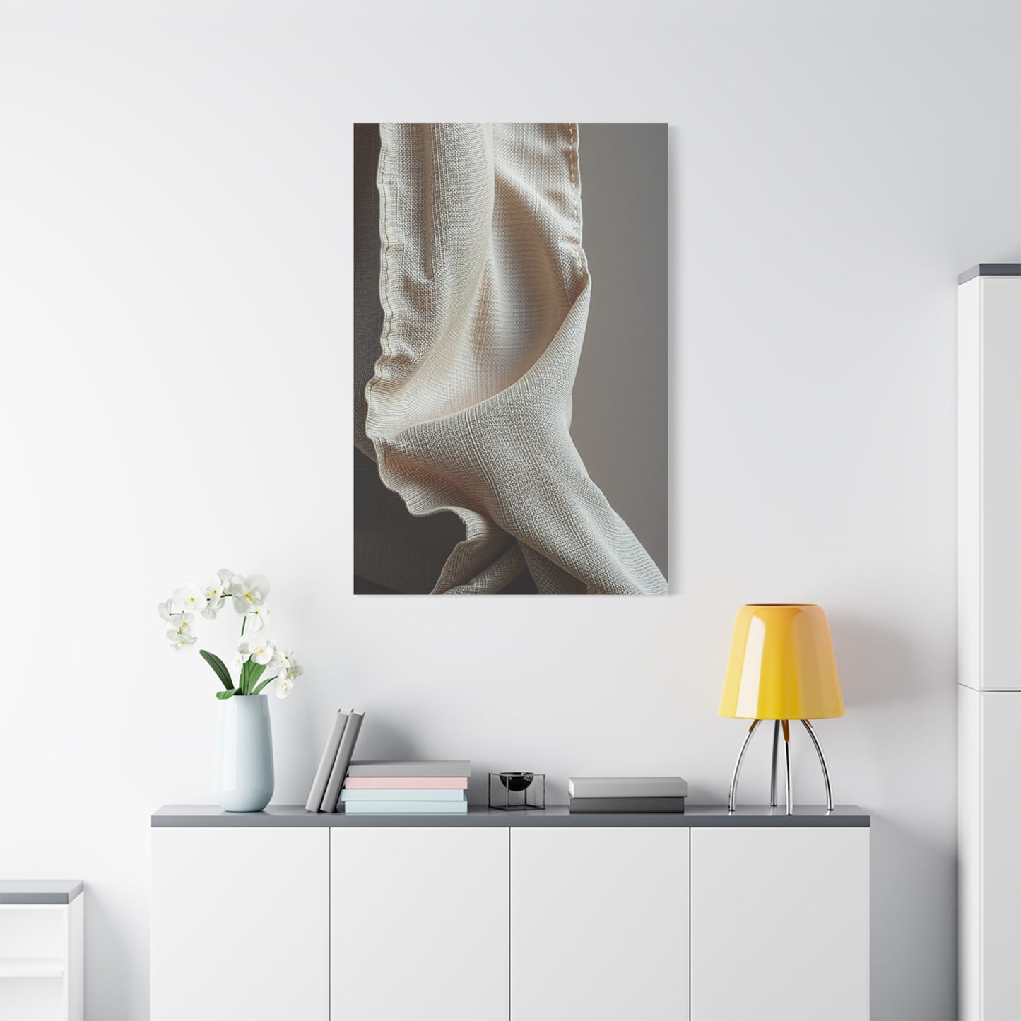 Taupe, Linen, and Gray Art Supreme Gallery Wall Art & Canvas Print