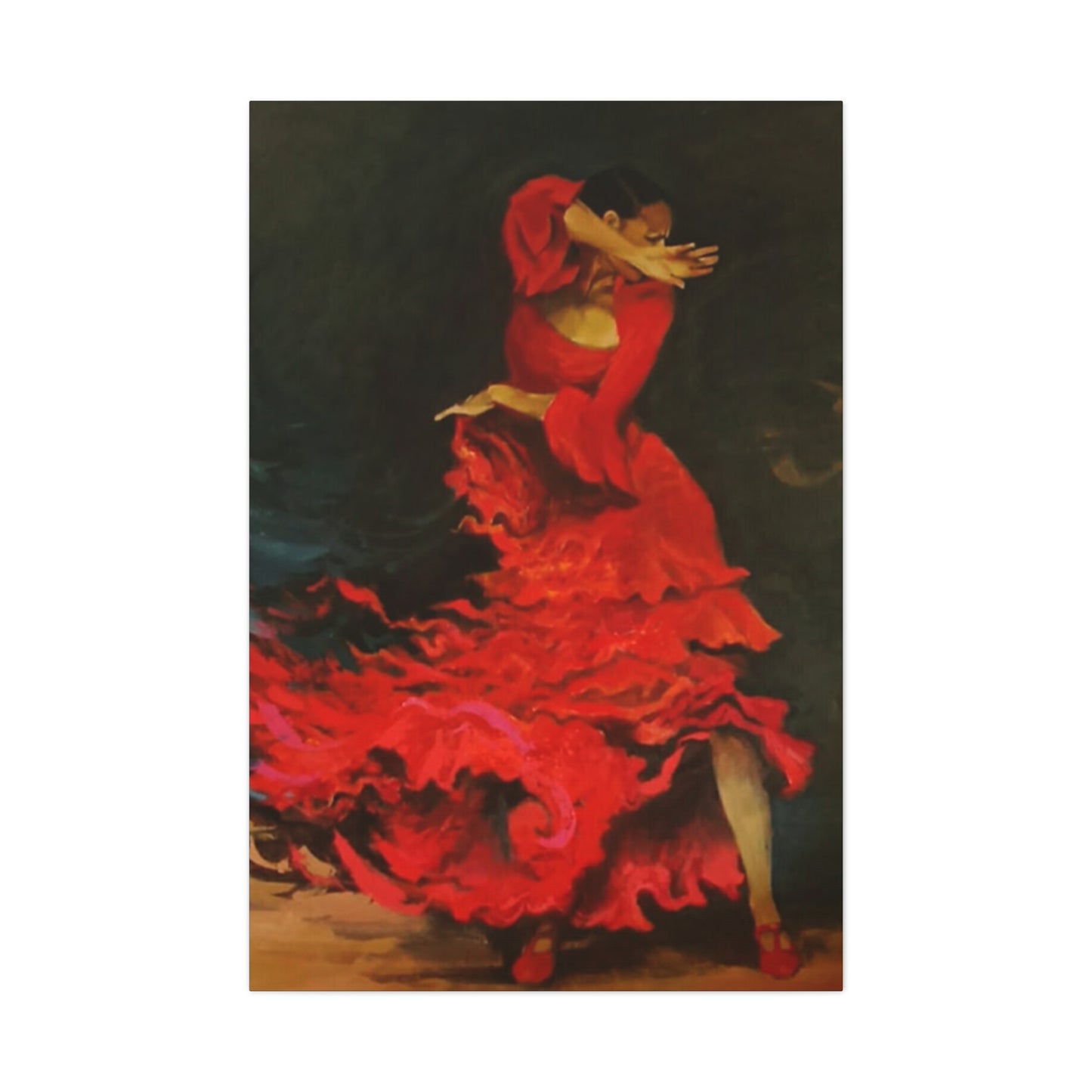 Spain Traditional Dance Wear Wall Art & Canvas Prints