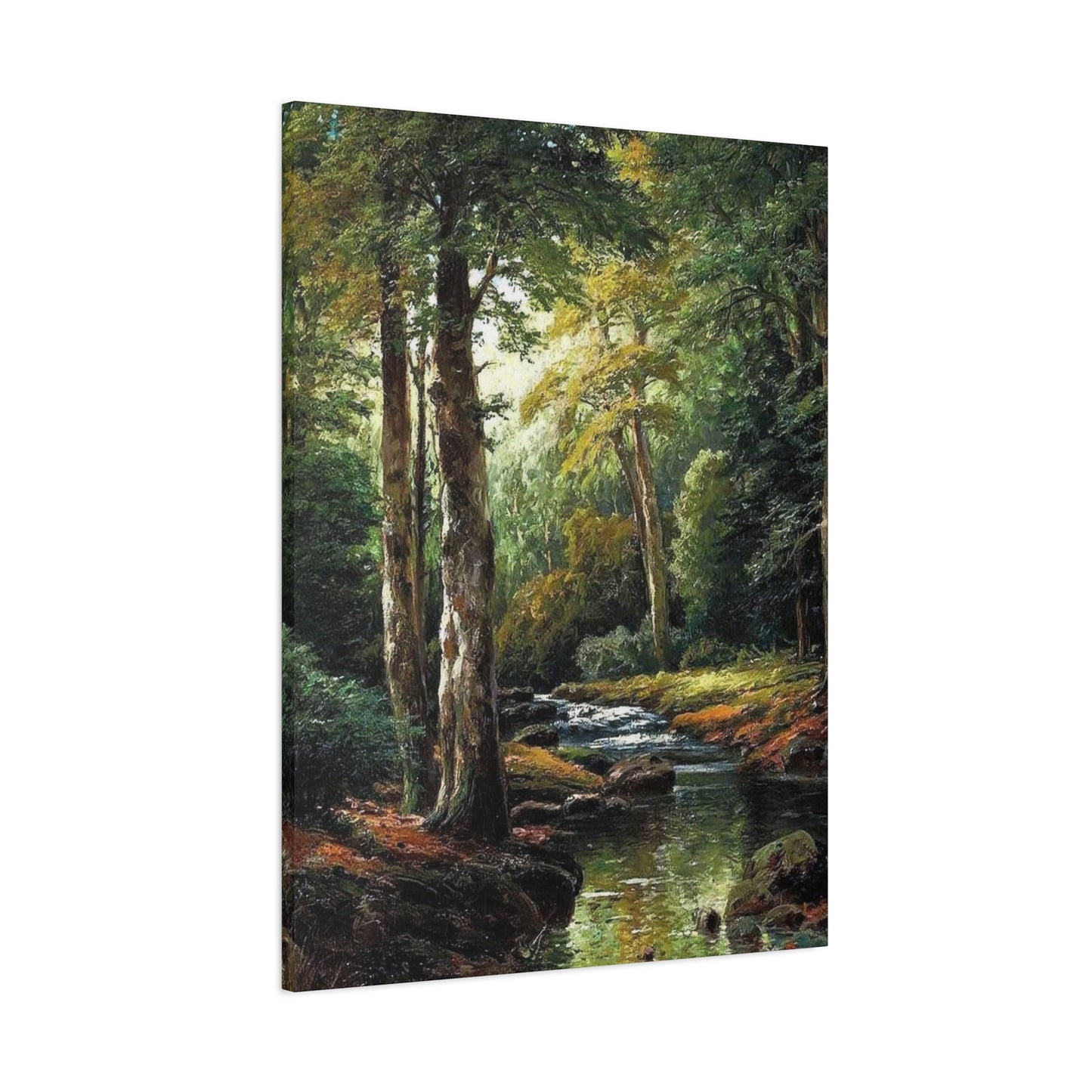Stream Through Forest Wall Art & Canvas Prints