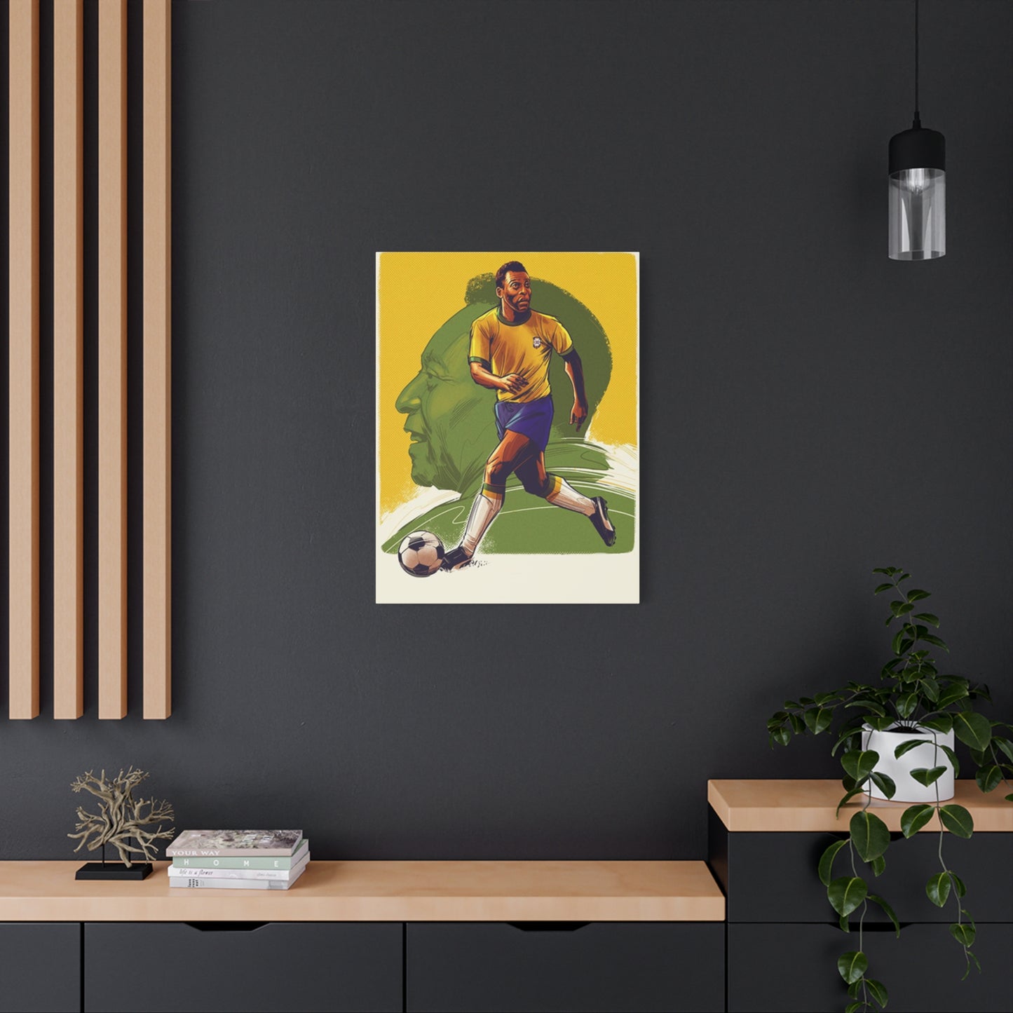 Football Player Poster Wall Art & Canvas Prints