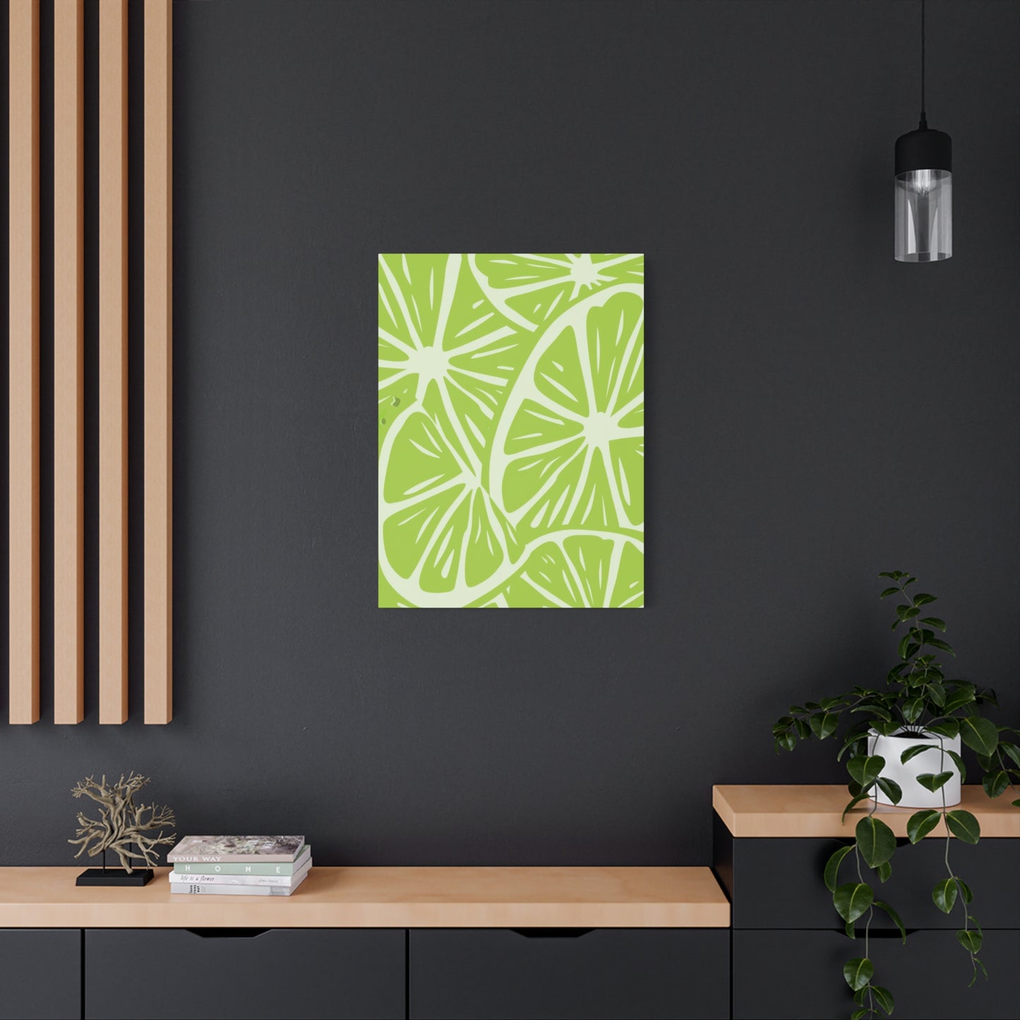Cool Citrus Fruit Green Wall Art & Canvas Prints