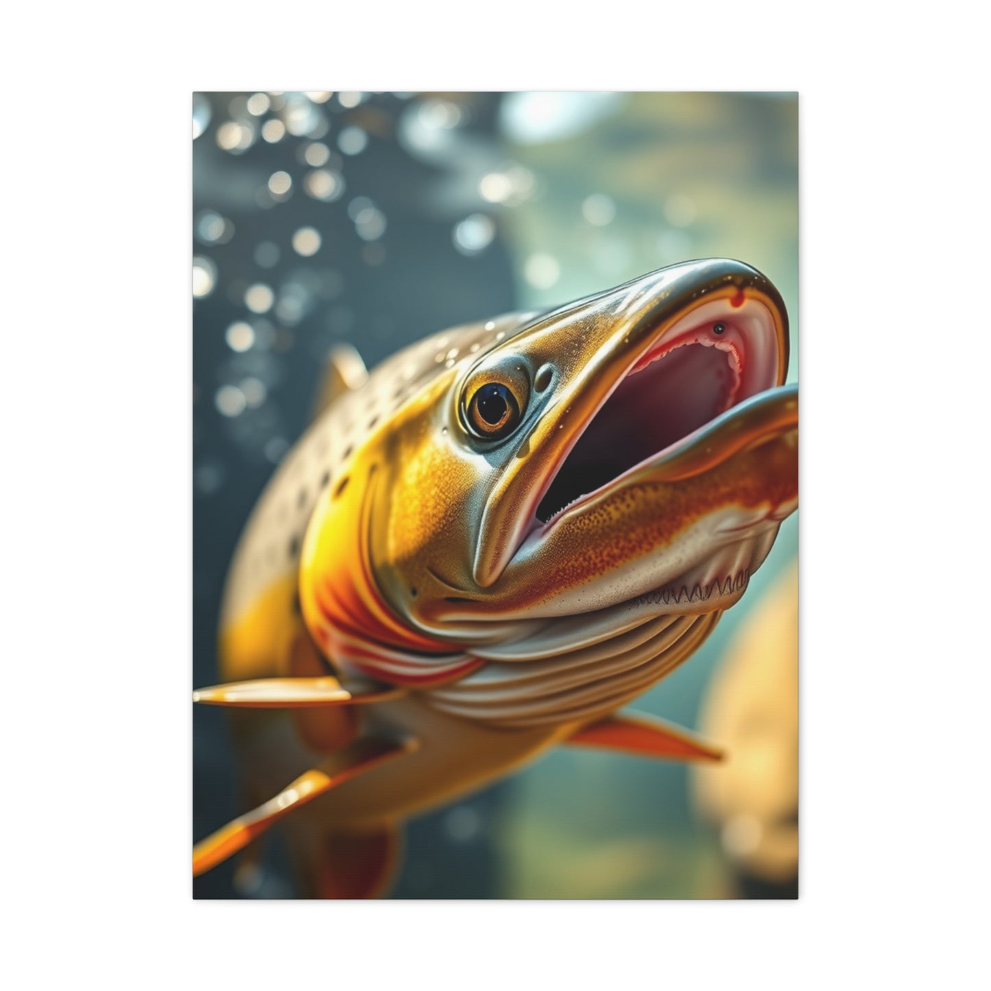 Trout Art Luxury Canvas Wall Art & Canvas Print