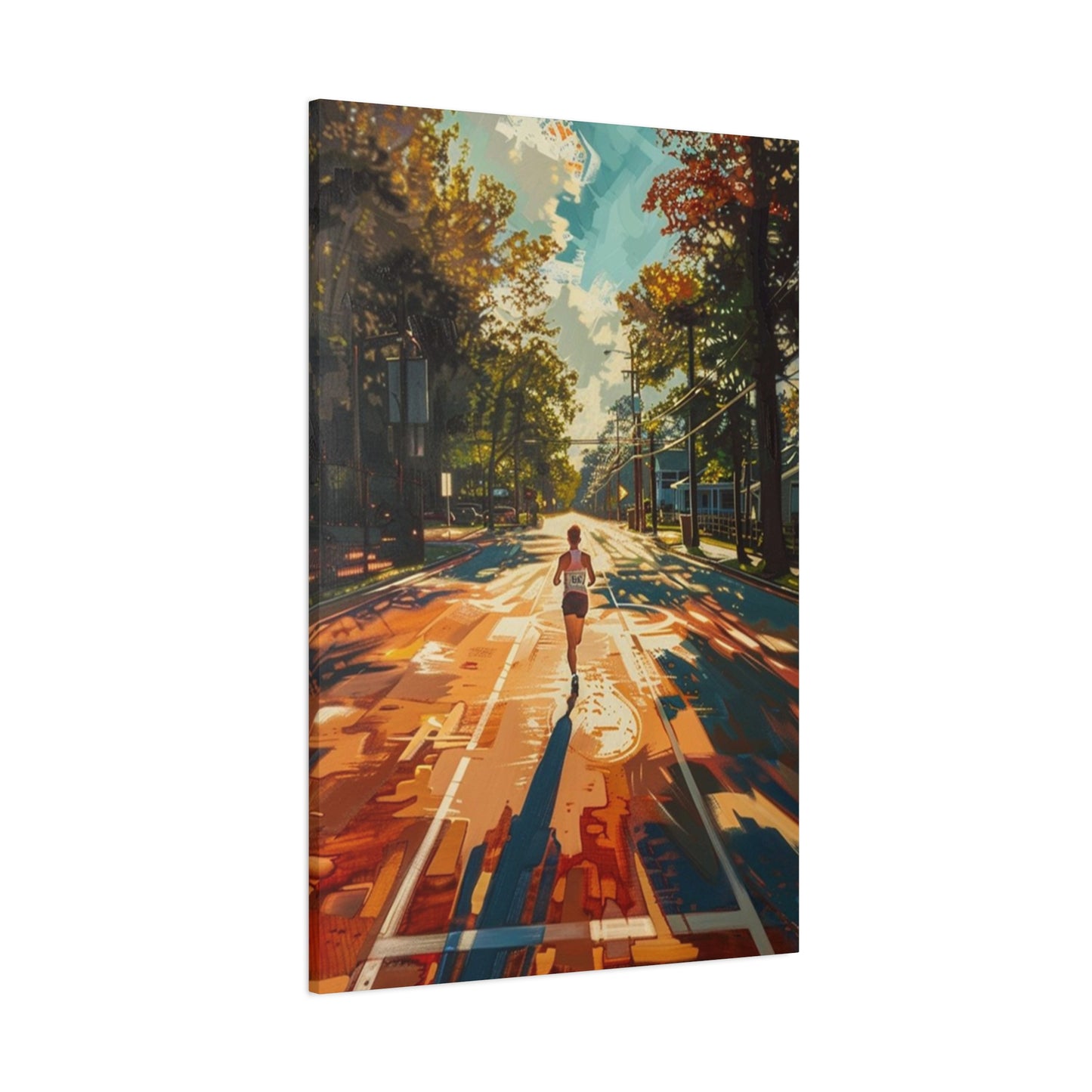 Morning Running Wall Art & Canvas Prints