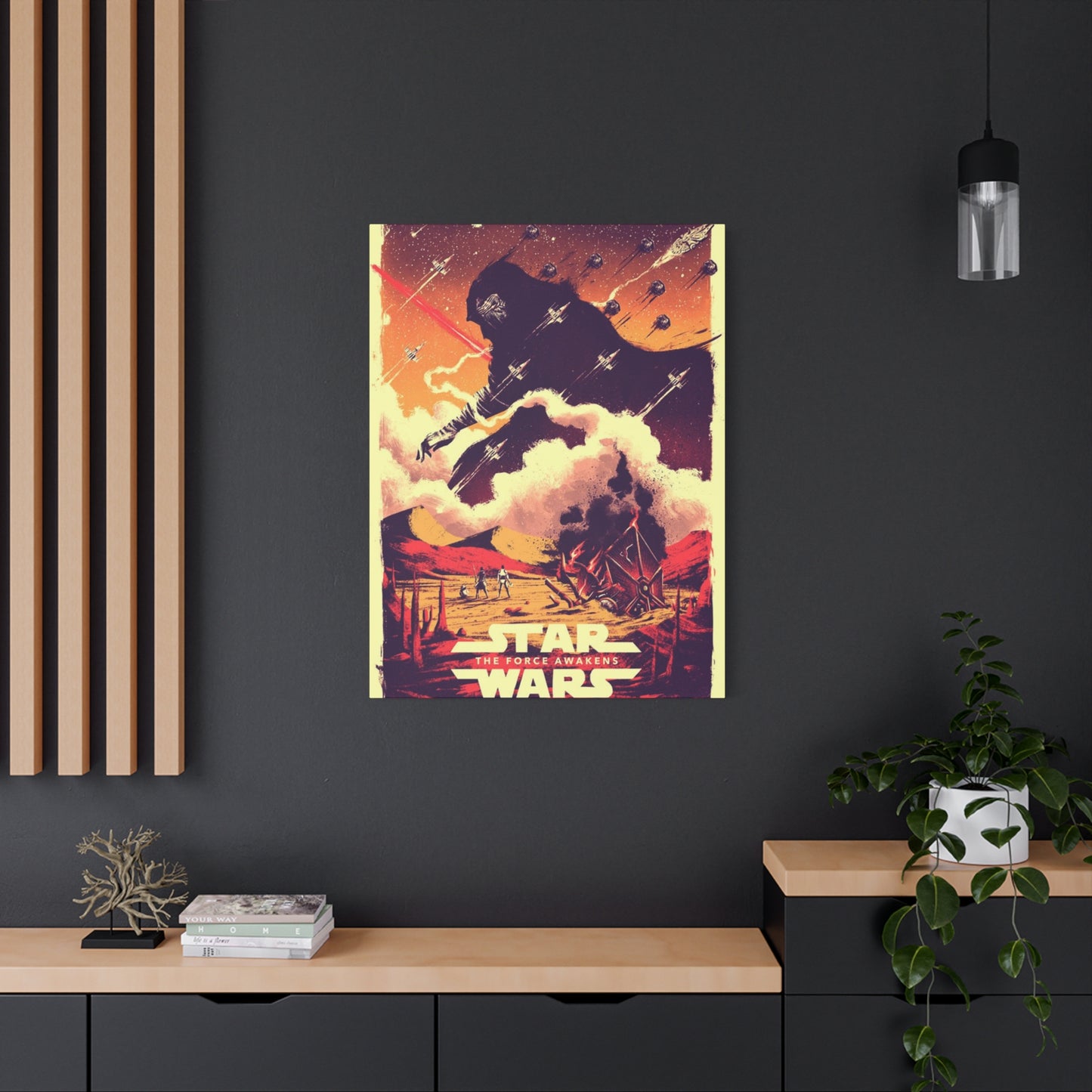 The Force Awaken Poster Wall Art & Canvas Prints