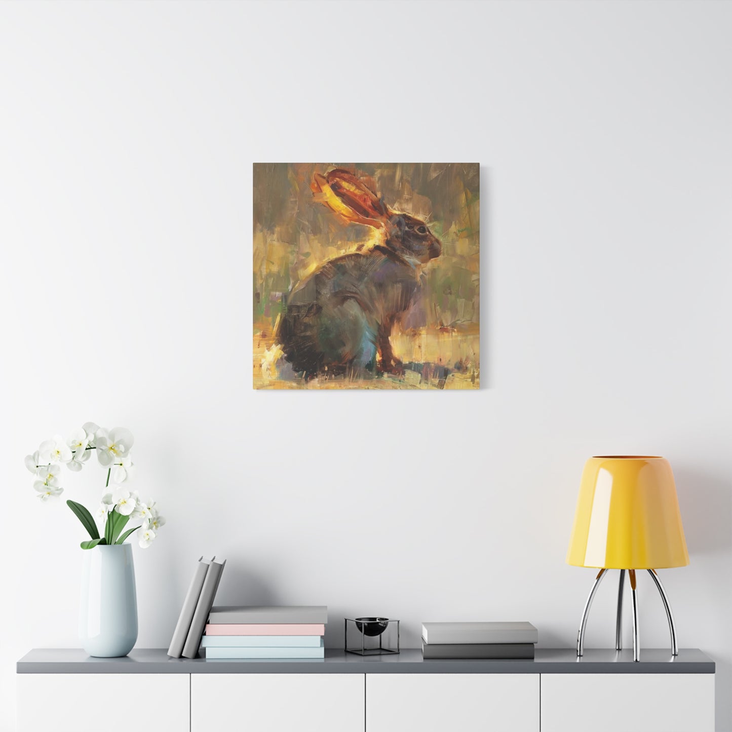 The Brown Bunny Painting Wall Art & Canvas Prints
