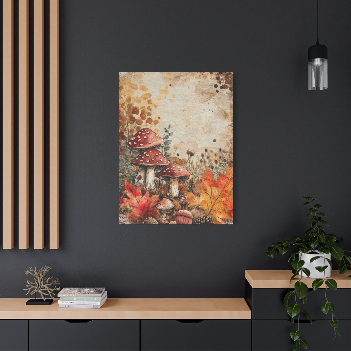 Mushroom Earthy Wall Art & Canvas Prints