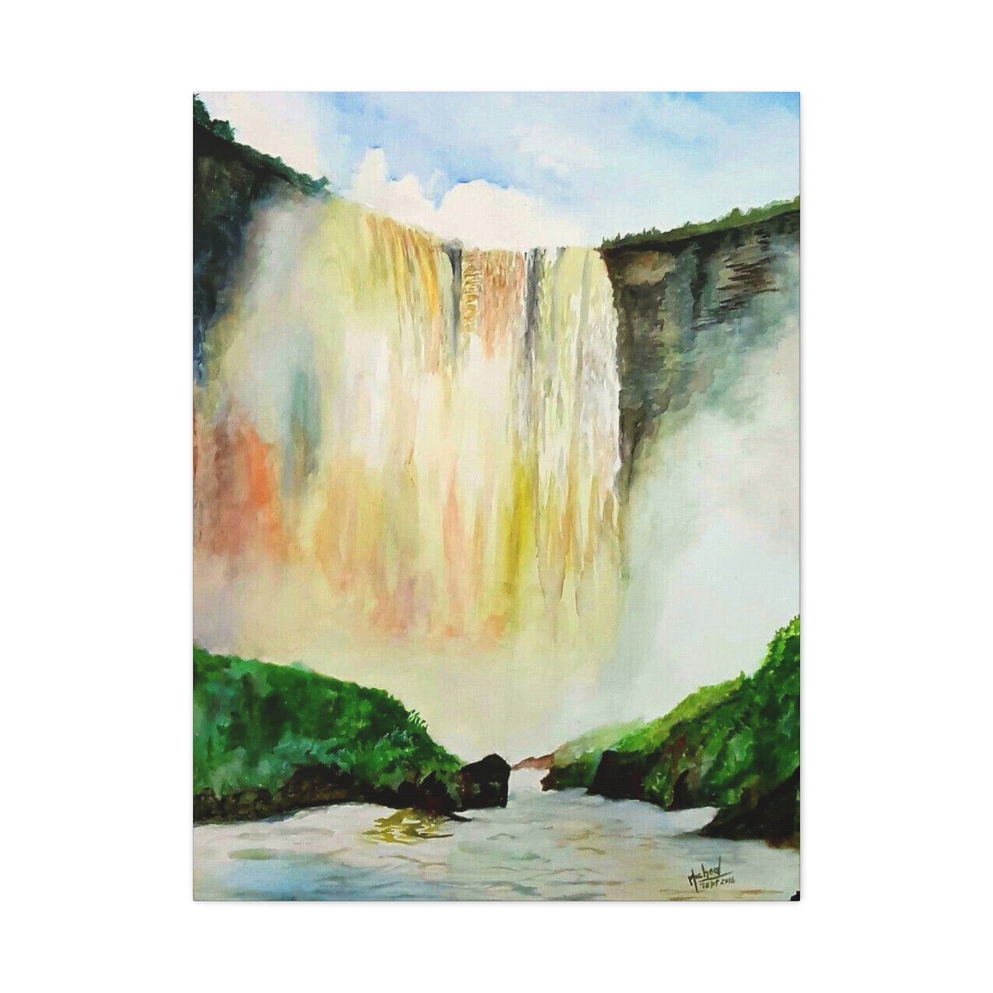 Deconstructed Falls 5 Wall Art & Canvas Prints