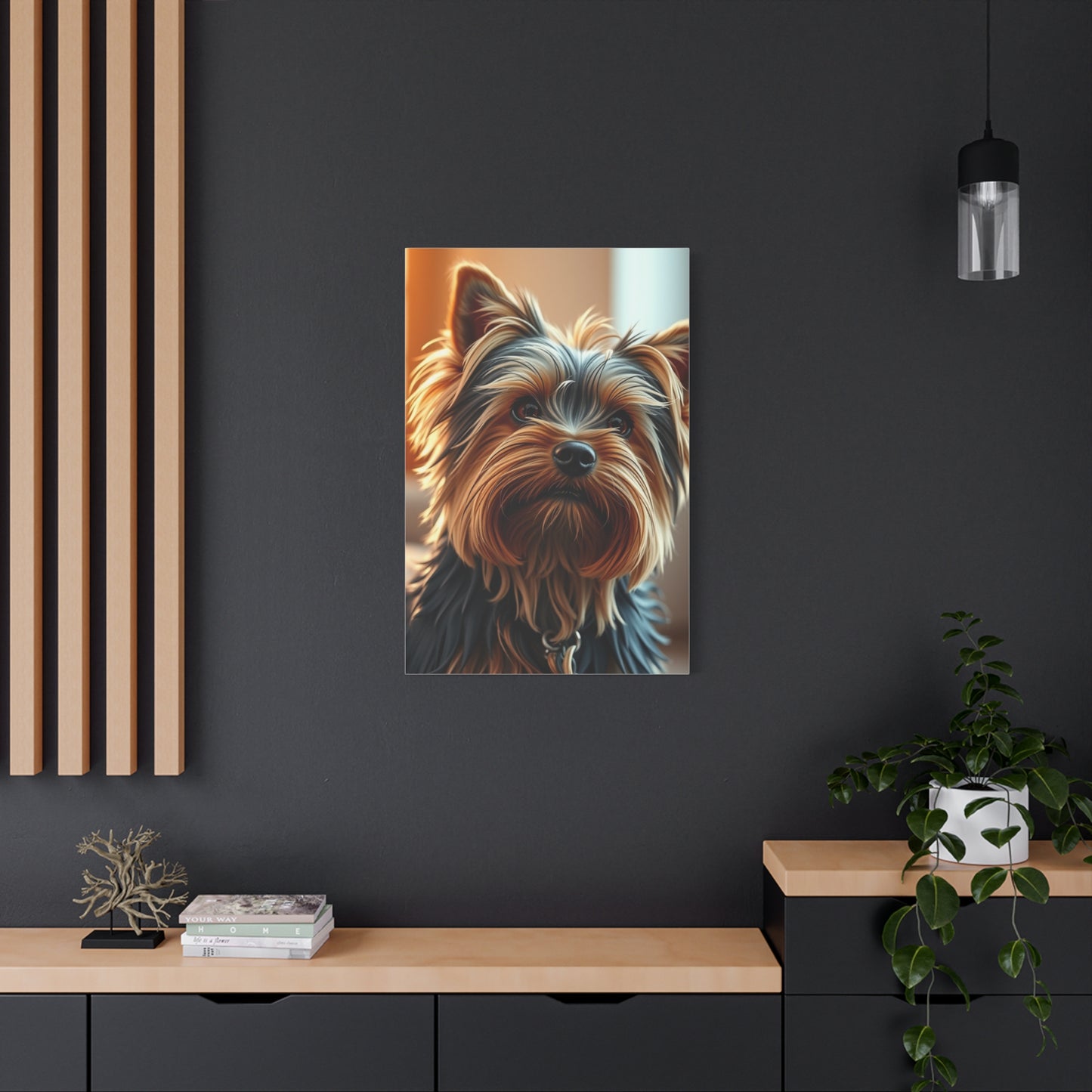 Elite Yorkshire Terrier Art Vision Wall Art & Canvas Print