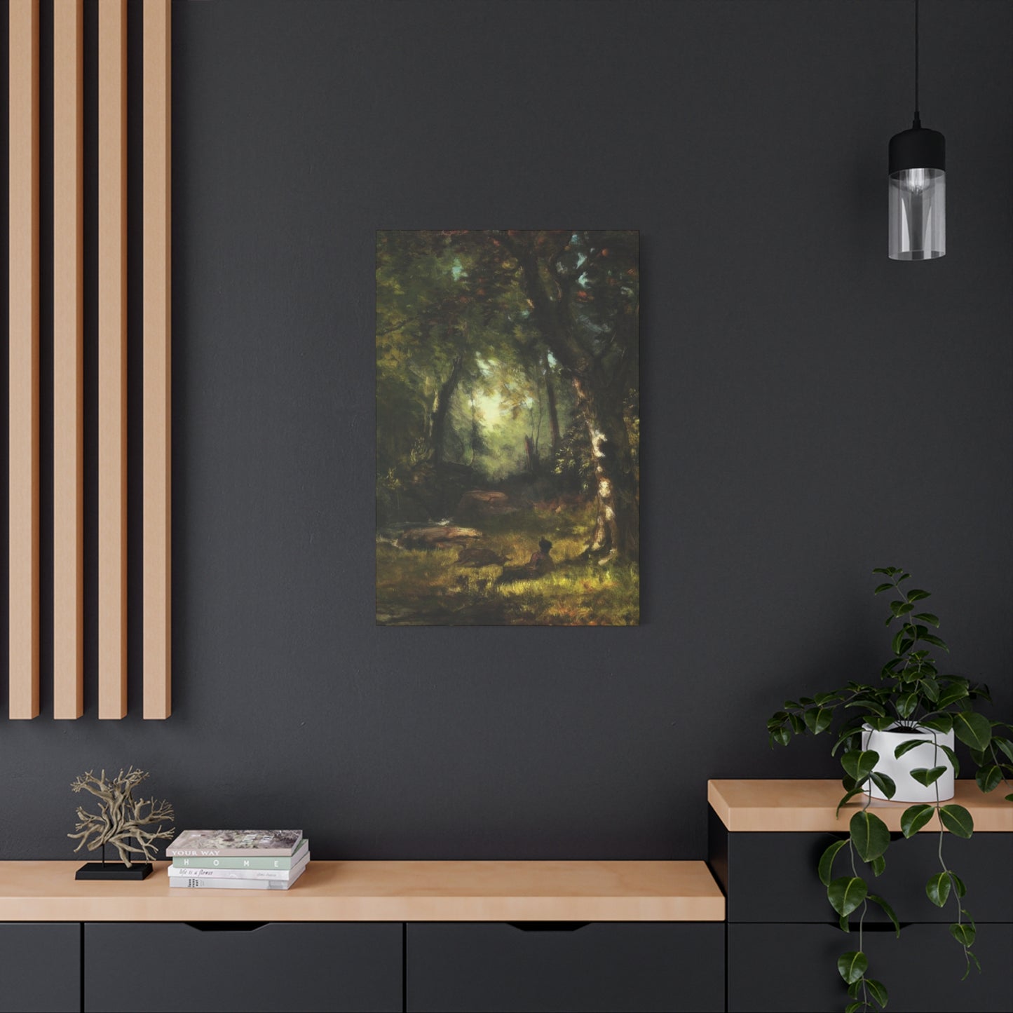 The Huntsman George Inness Wall Art & Canvas Prints