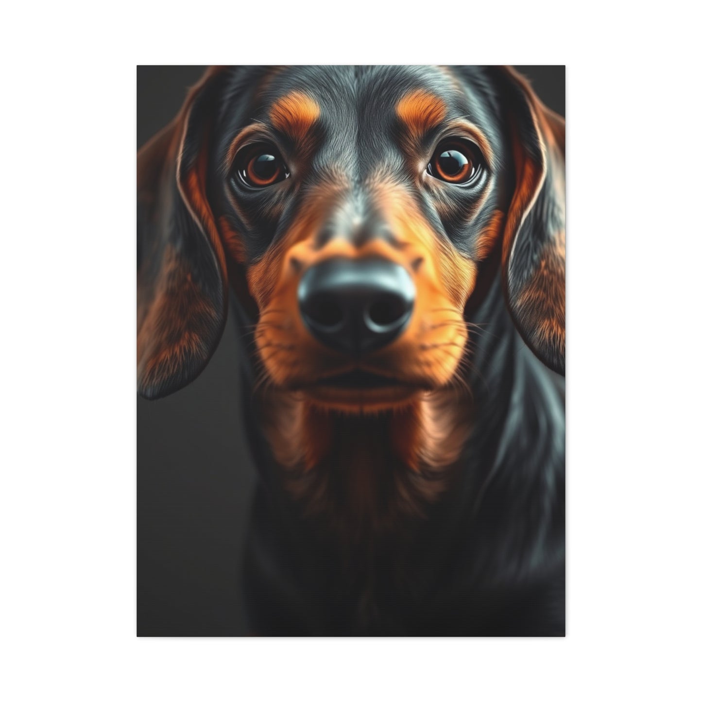 Dachshund Art Refined Canvas Wall Art & Canvas Print