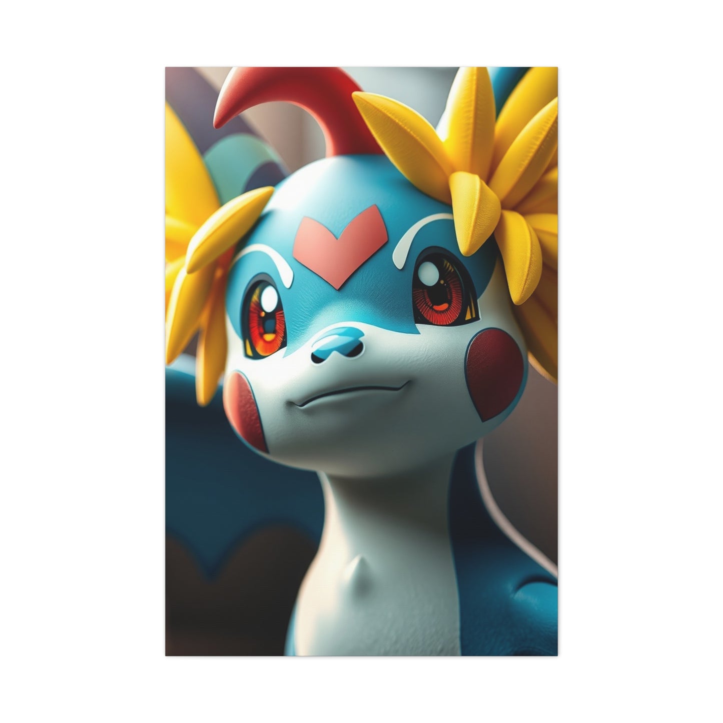 Vision Pokemon Characters Art Art Wall Art & Canvas Print