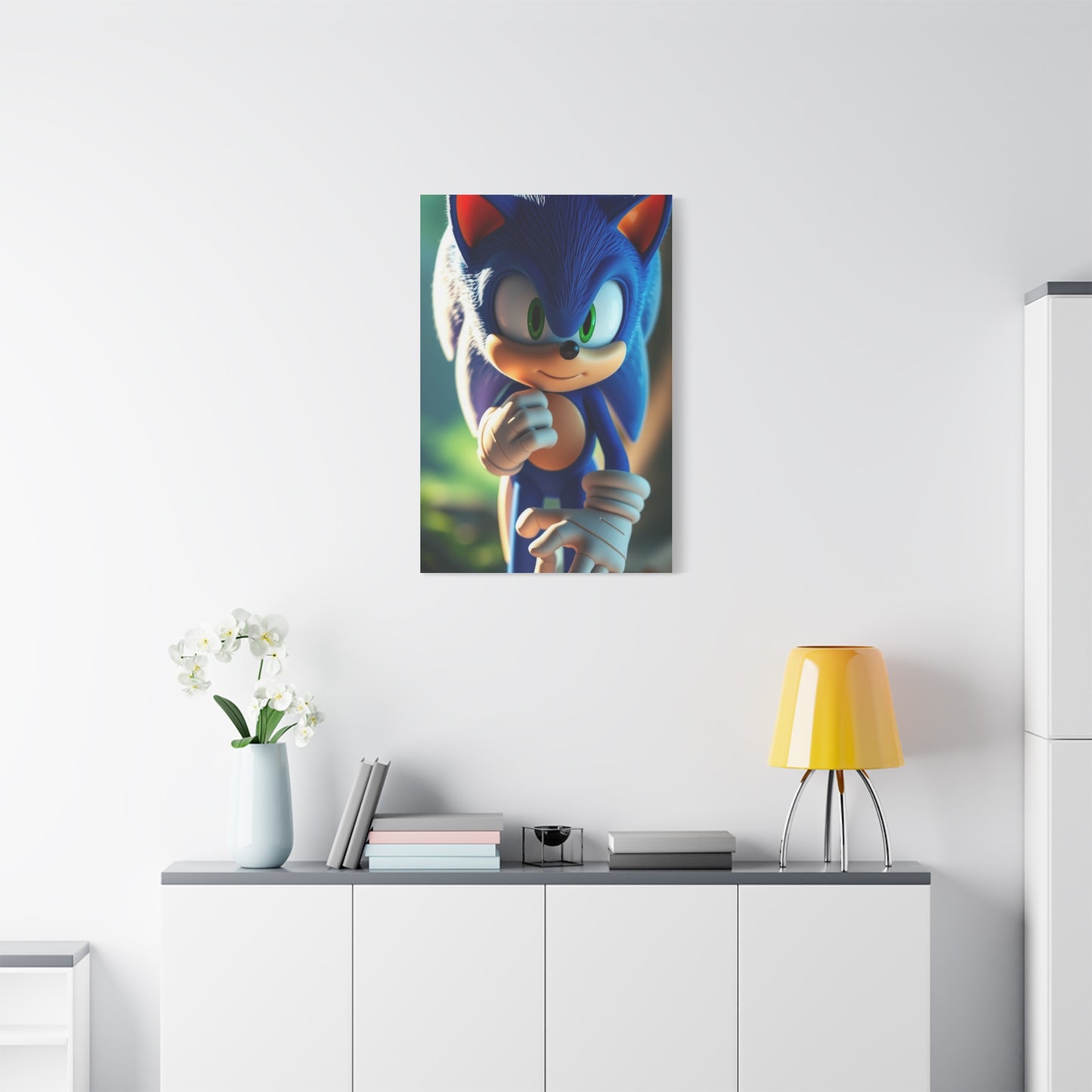 Supreme Sonic the Hedgehog Art Collection Wall Art & Canvas Print