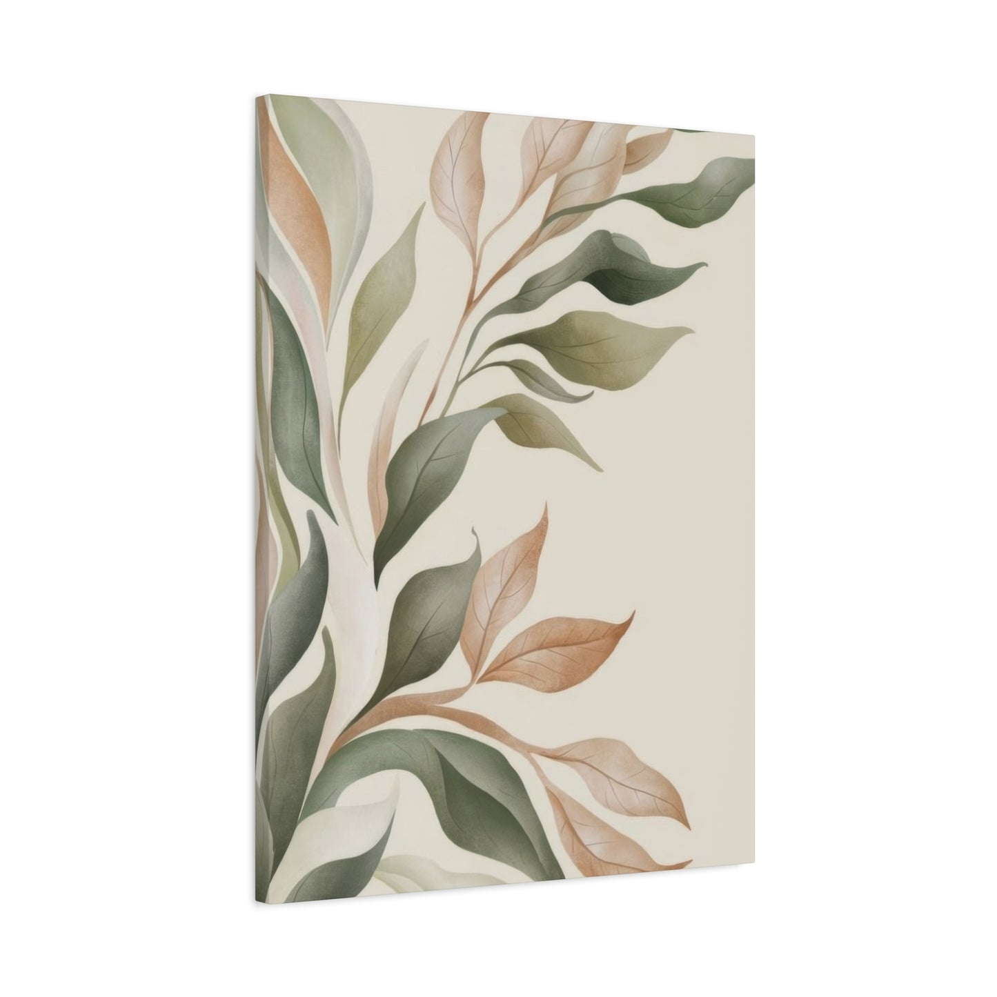 Plant Green Brown Earth Tones Wall Art & Canvas Prints