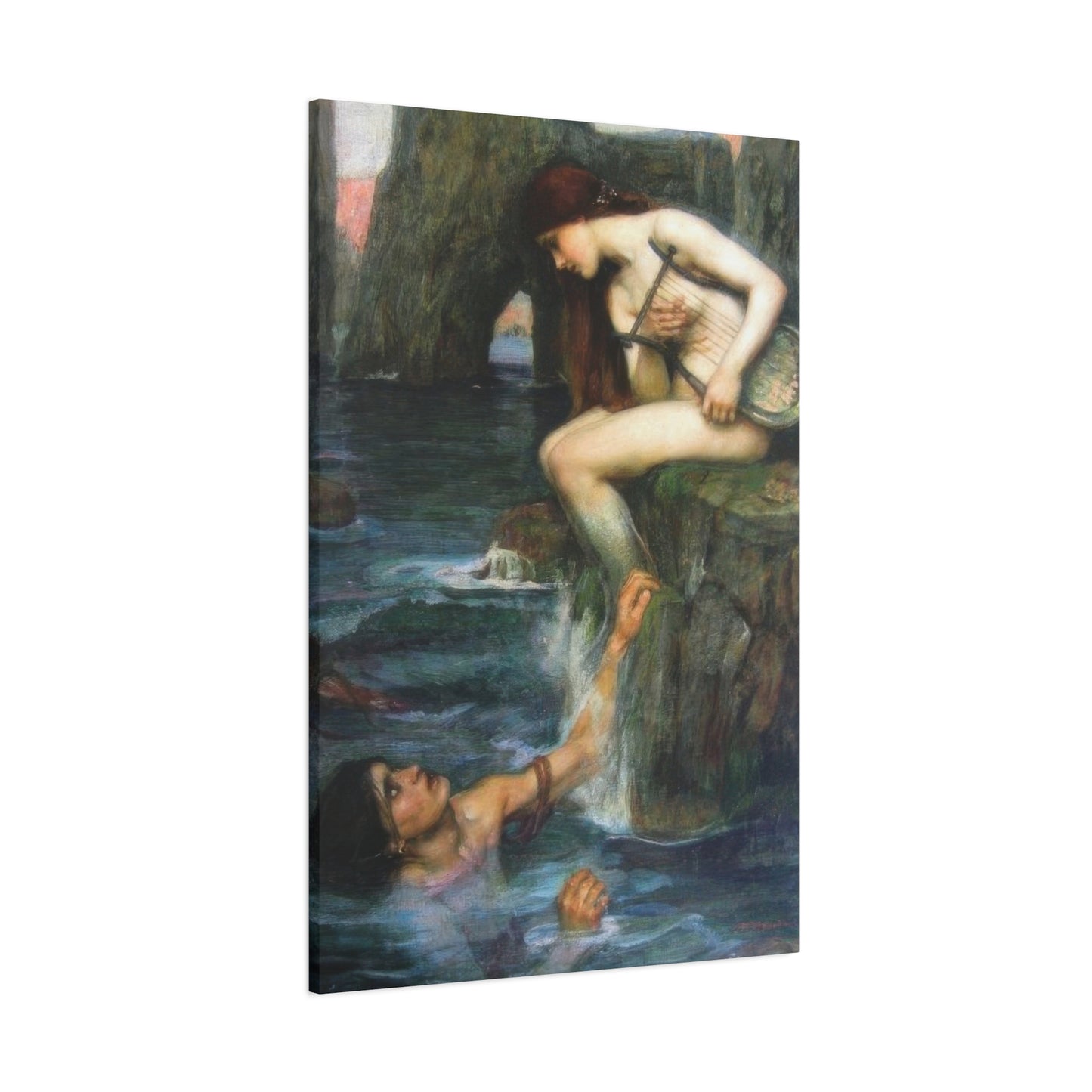 John William The Siren Wall Art & Canvas Prints