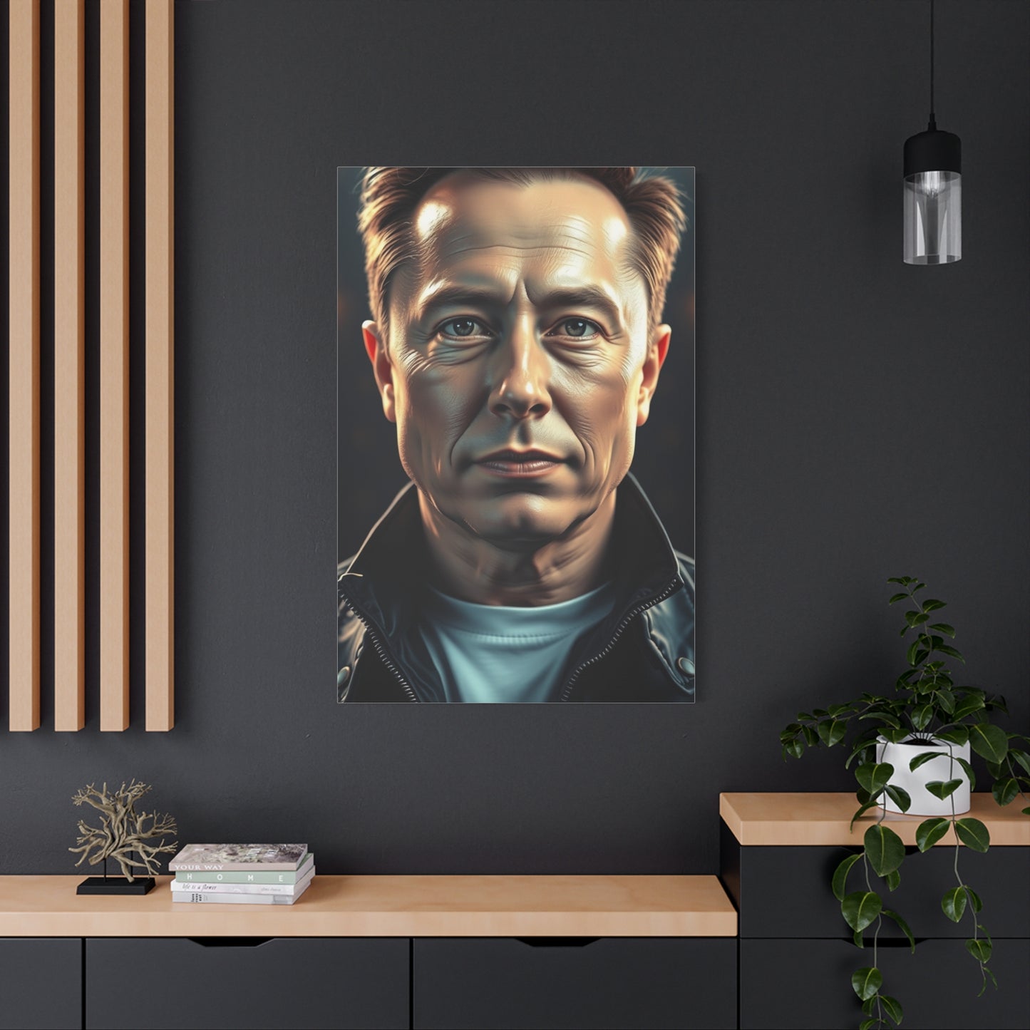 Elon Musk Art Supreme Gallery Wall Art & Canvas Print
