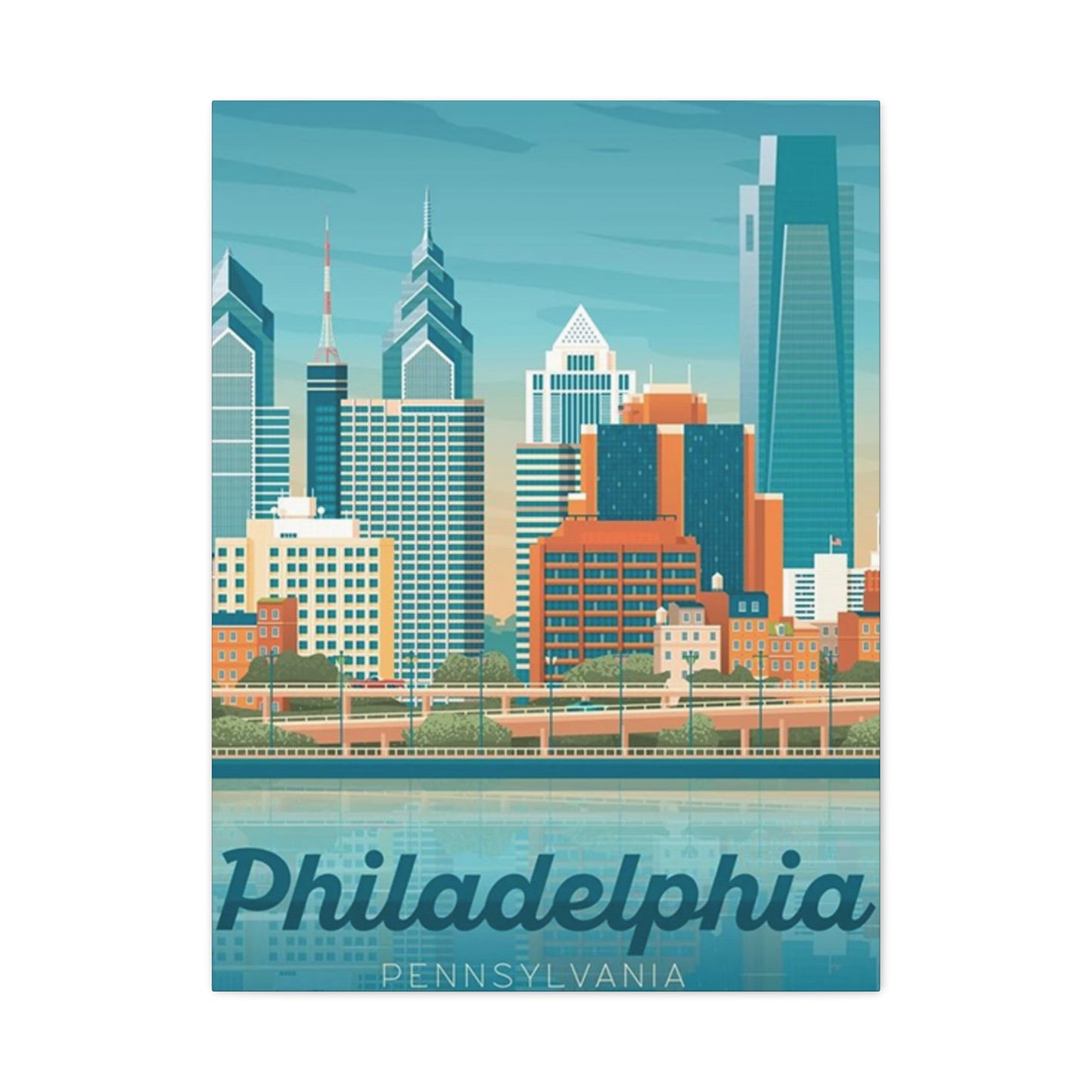 Philadelphia Lake Wall Art & Canvas Prints