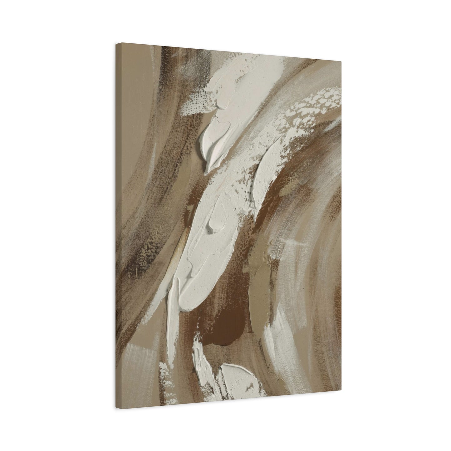 Swirling Abstract Earthy Wall Art & Canvas Prints