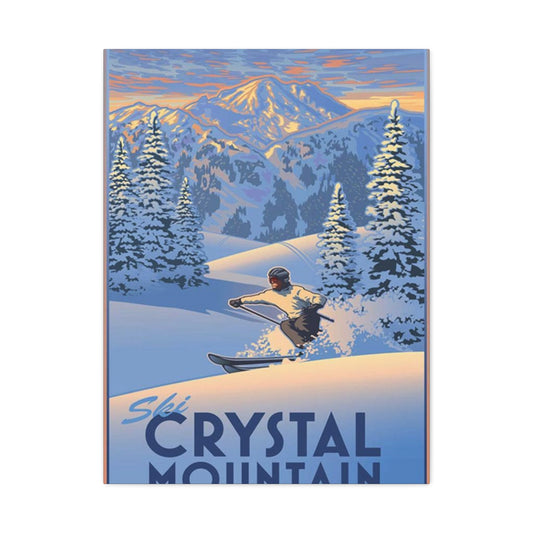 Crystal Mountain Wall Art & Canvas Prints