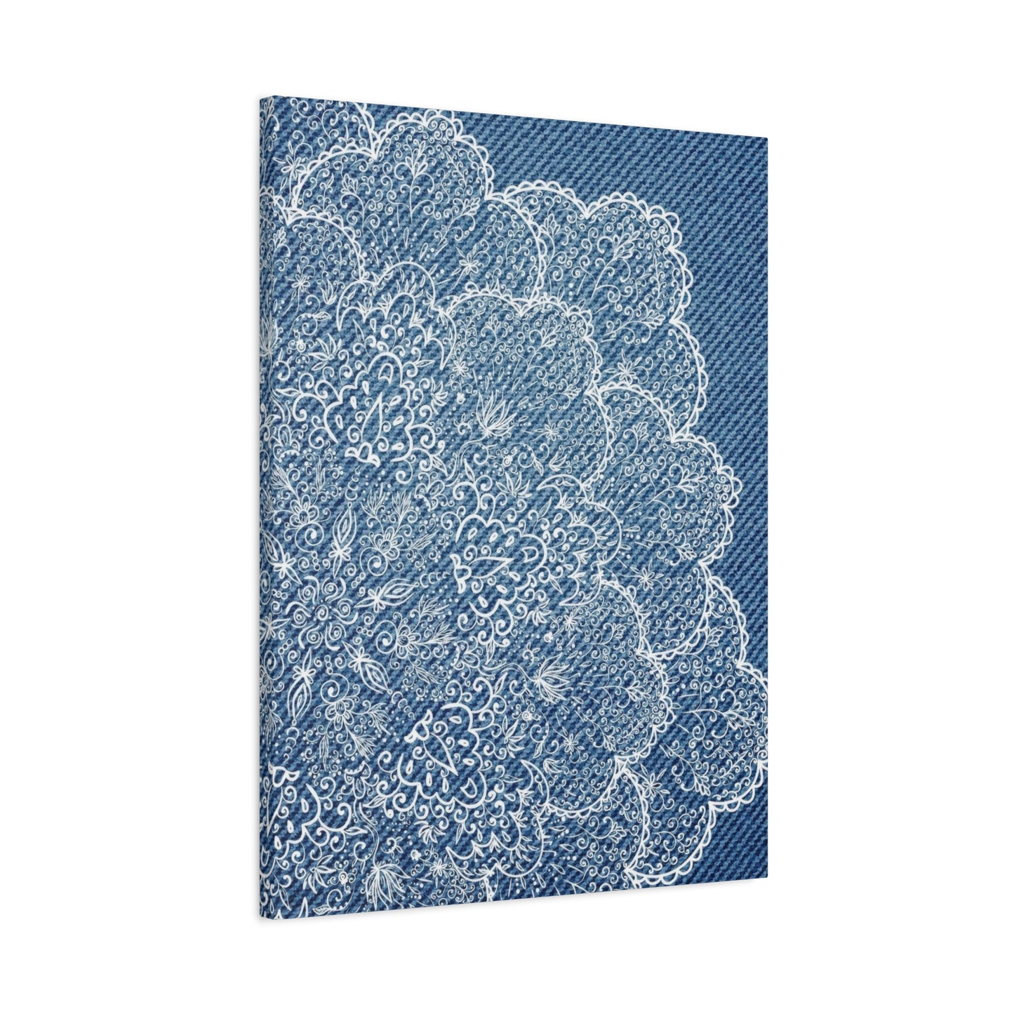 Denim Pattern Wall Art & Canvas Prints